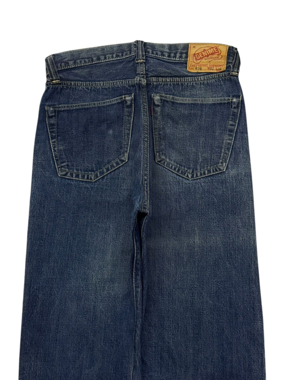 Denime Vintage 00s DENIME Lot 578 Japanese Selvedge Denim Jeans W30 Size US 30 / EU 46 - 5 Thumbnail
