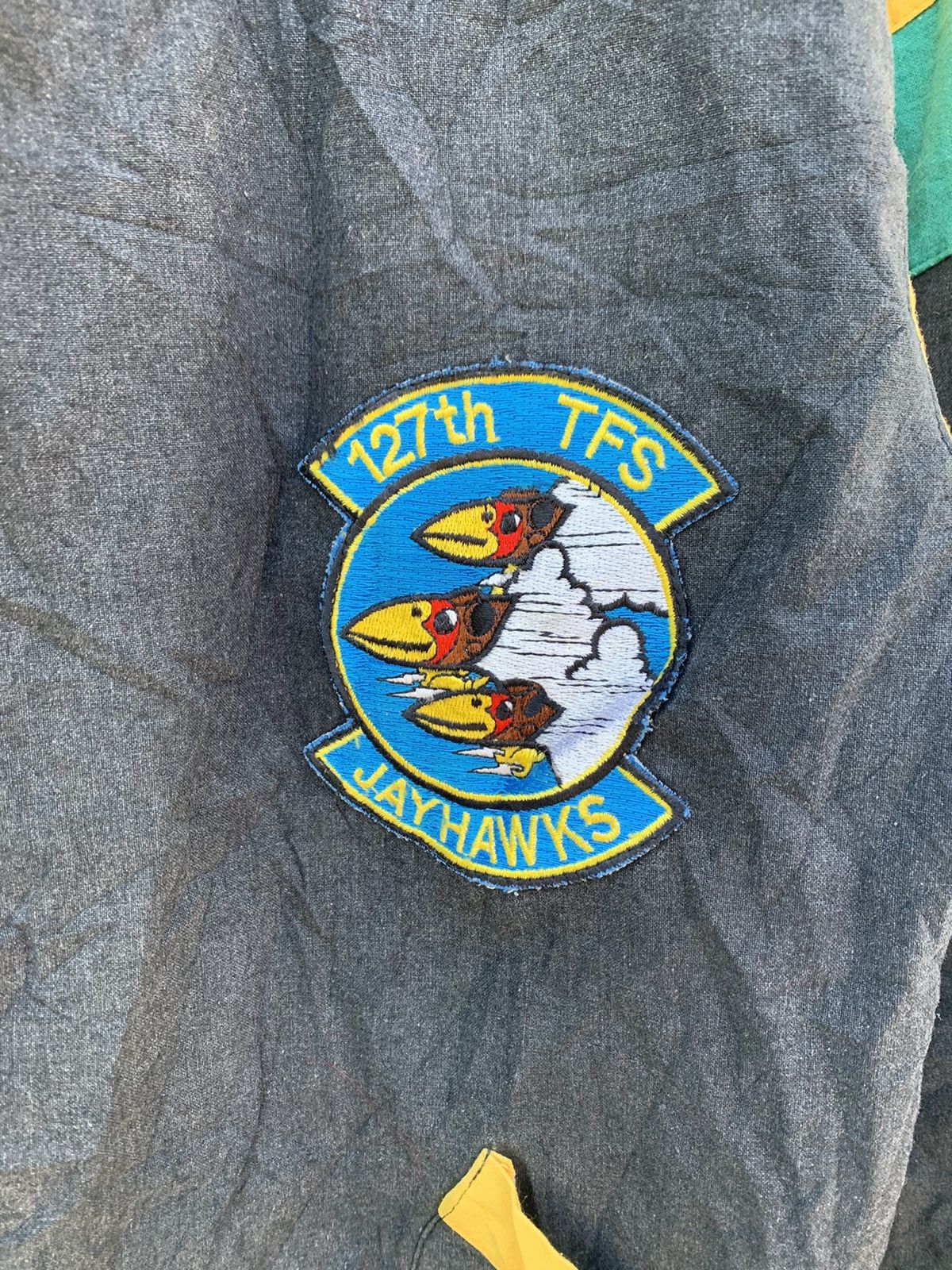 Japanese Brand Jayhawks 127th TFS Fashion Sportswear Button Jacket Size US M / EU 48-50 / 2 - 3 Thumbnail