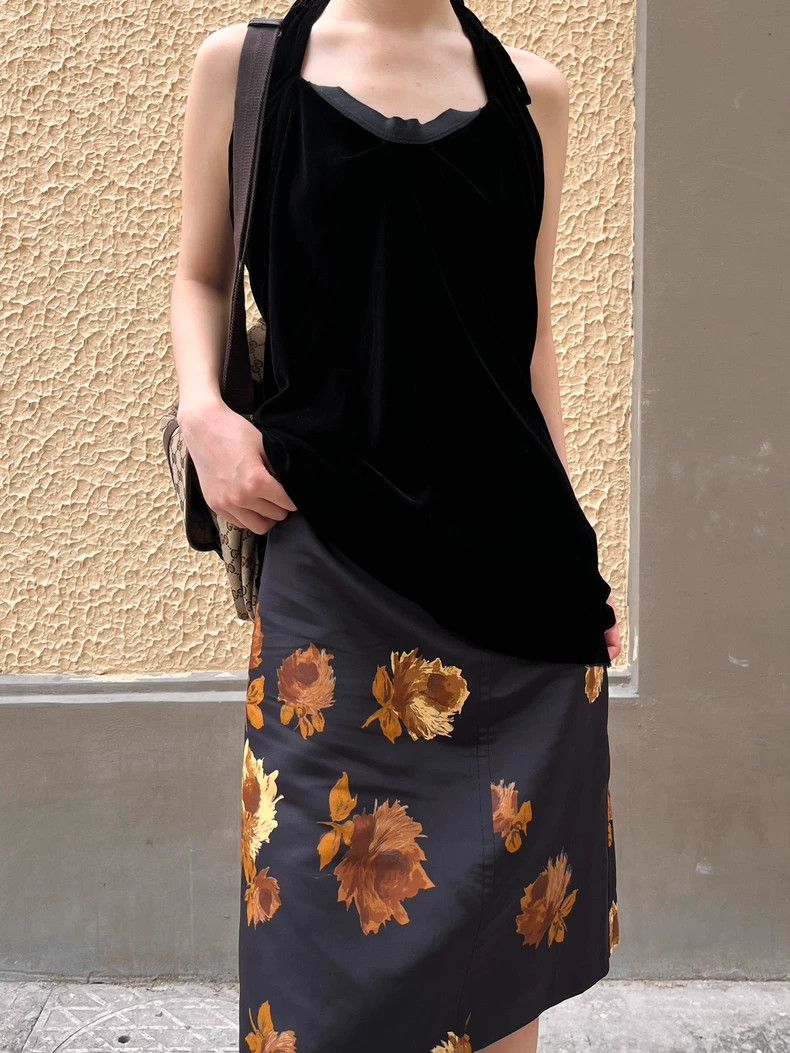 Prada Prada Silk printed short skirt Size 26" / US 2 / IT 38 - 4 Thumbnail