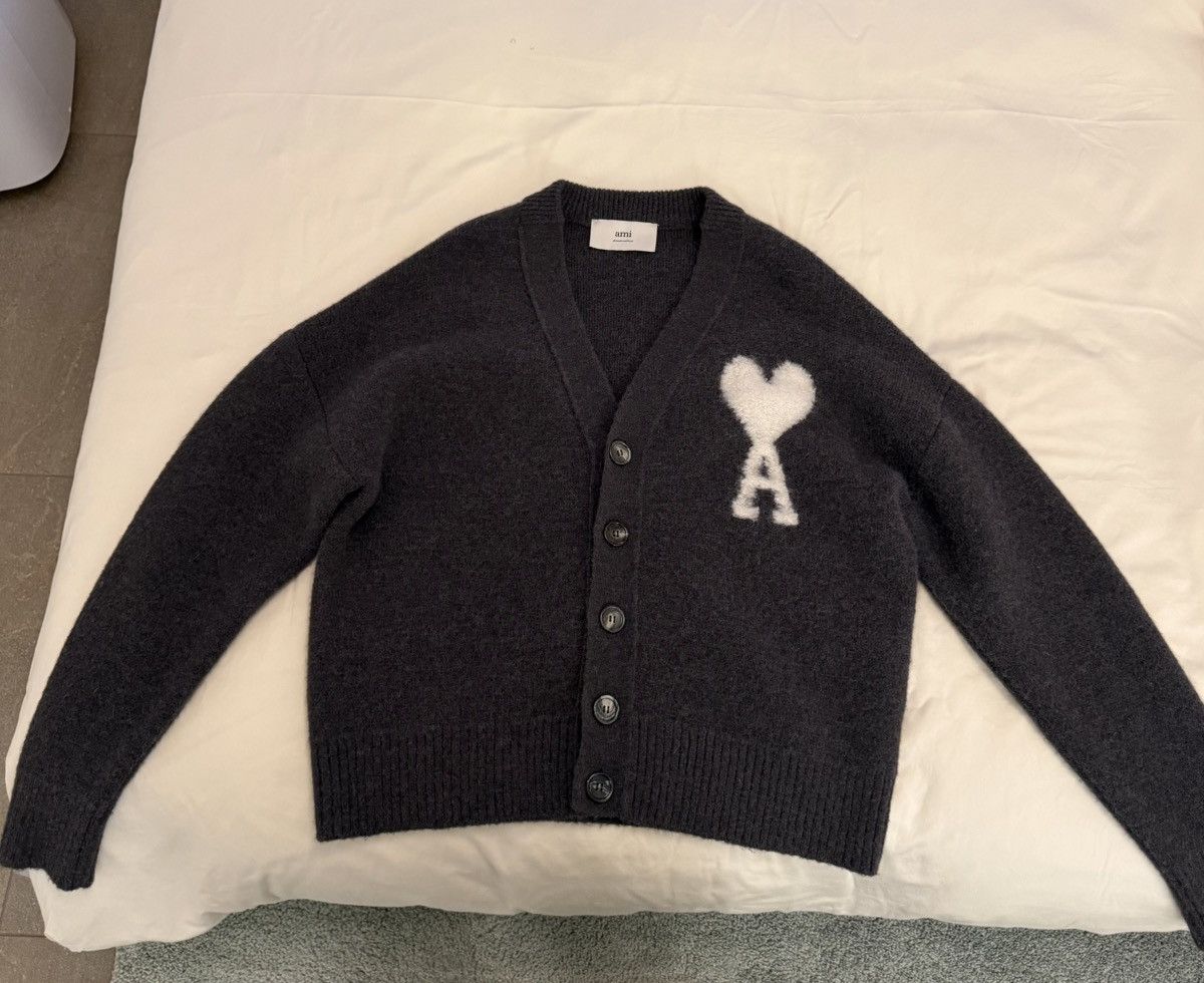AMI Ami cardigan gray Size US S / EU 44-46 / 1 - 1 Thumbnail