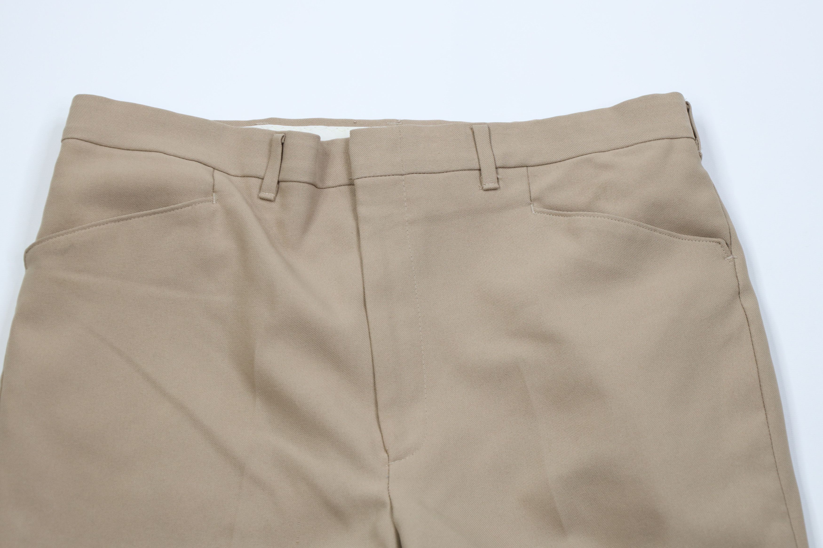 Vintage Vintage 70s Streetwear Knit Flared Wide Leg Chino Pants USA Size US 36 / EU 52 - 2 Thumbnail