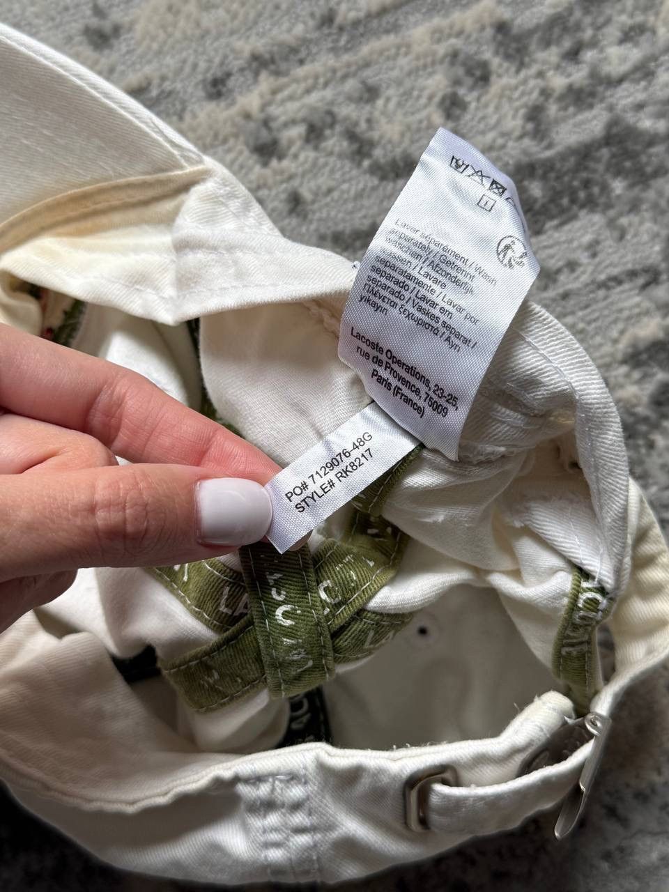 Lacoste Lacoste Cap Size ONE SIZE - 9 Thumbnail
