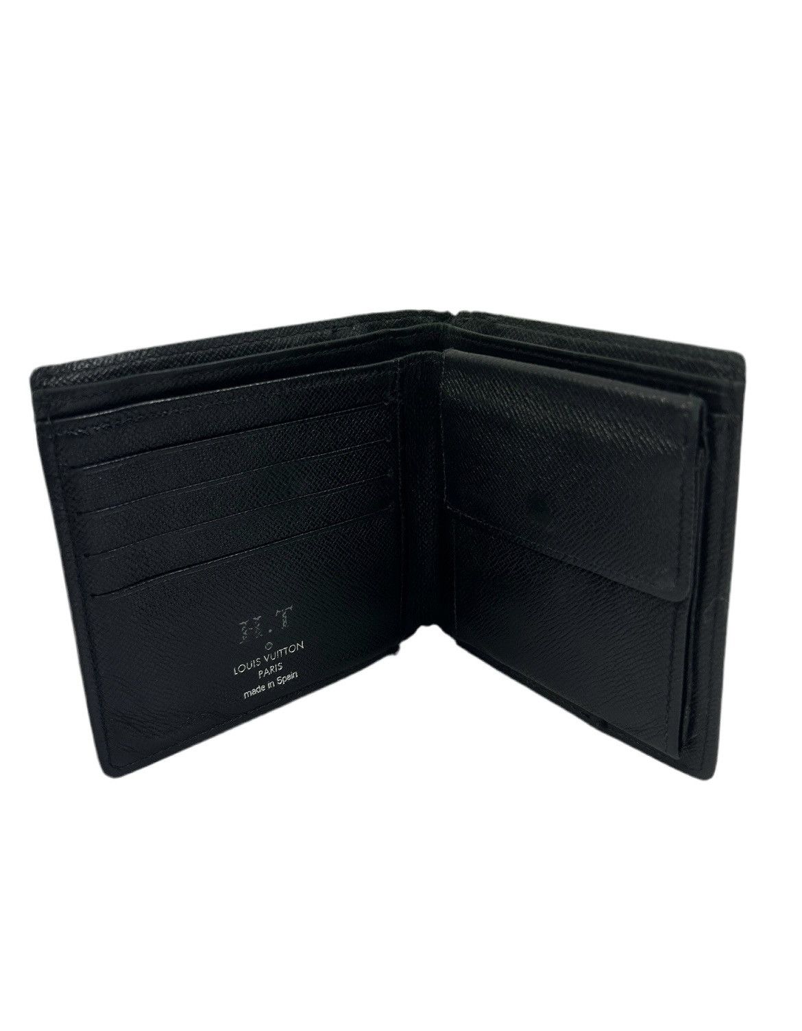 Louis Vuitton Louis Vuitton Cobalto Leather Bifold Wallet Size ONE SIZE - 3 Thumbnail
