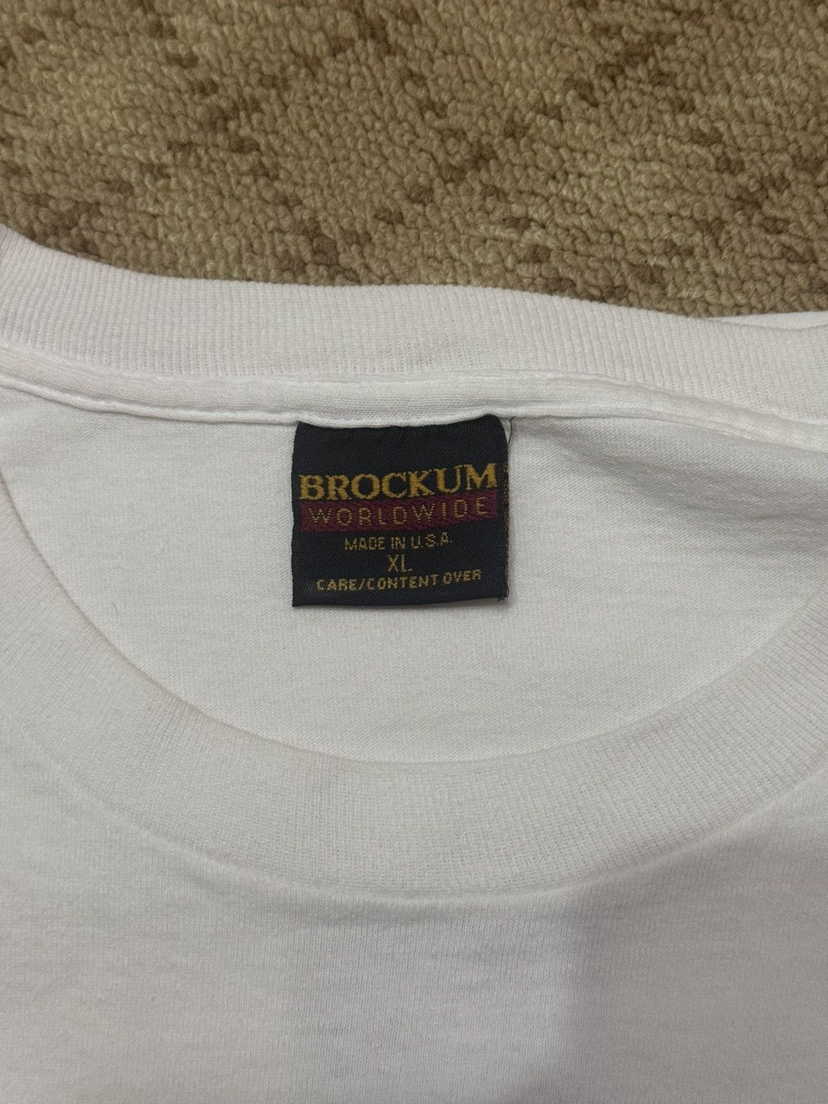 Brockum Vintage 1994 Rolling Stones Voodoo Lounge World Tour Tee Size US XL / EU 56 / 4 - 4 Thumbnail