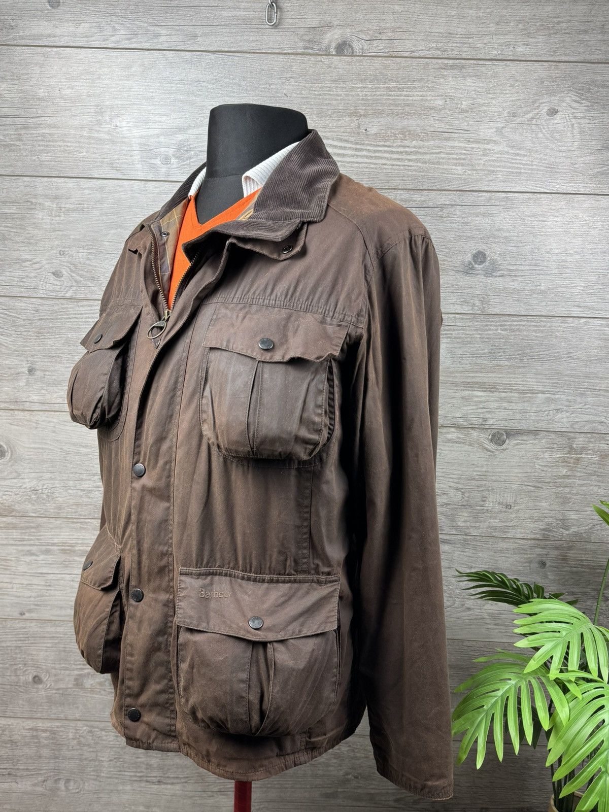 Barbour BARBOUR JACKET VINTAGE A94 FLYWEIGHT WAX UTILITY LARGE Size US L / EU 52-54 / 3 - 4 Thumbnail