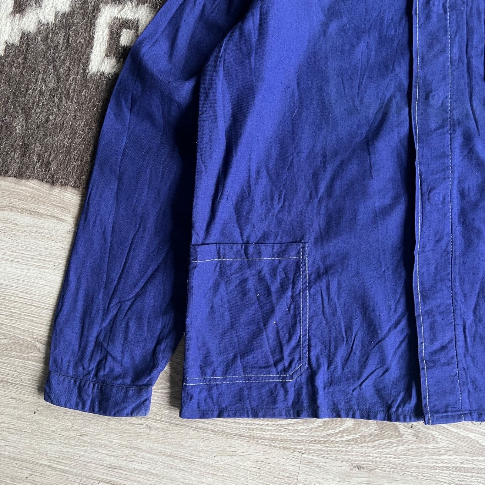 Vintage Vintage French Workwear Chore Utility Jacket 9734AC Size US L / EU 52-54 / 3 - 5 Thumbnail