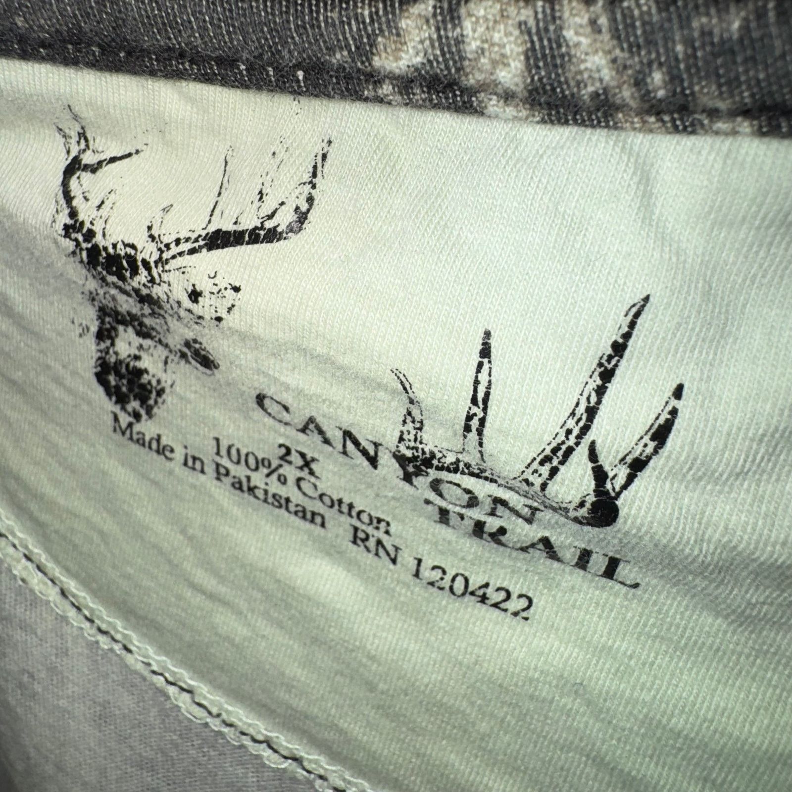 Realtree vintage y2k Canyon Trail real tree aop camo pocket LS tshirt Size US XXL / EU 58 / 5 - 4 Thumbnail