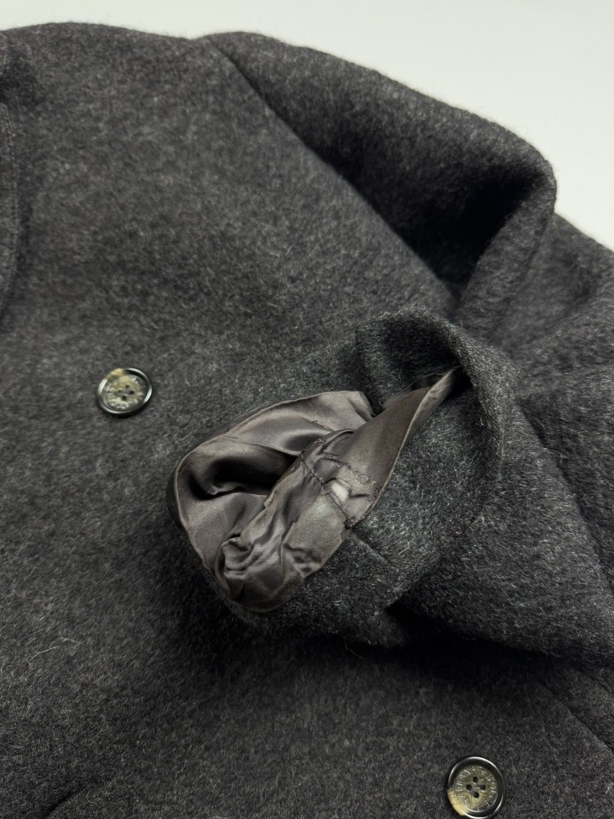 Dolce & Gabbana Dolce Gabbana Vintage Double Breasted Wool Coat Jacket 52/54 Size US L / EU 52-54 / 3 - 13 Thumbnail