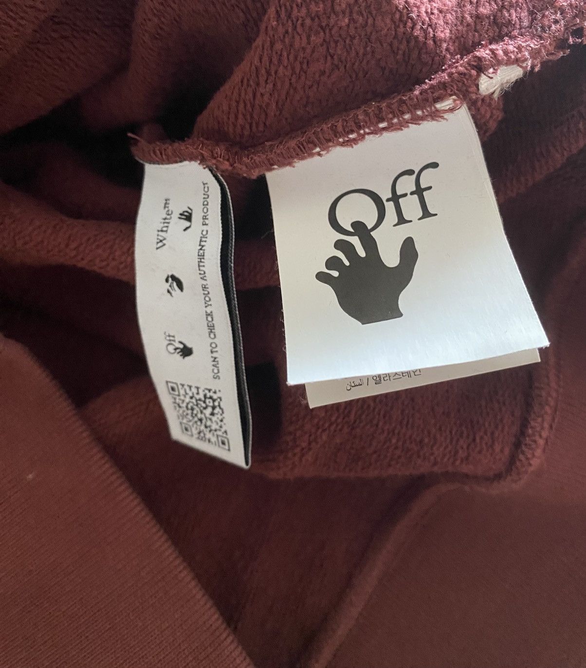 Off-White Off-White Thunder Crewneck Size XS Size US XS / EU 42 / 0 - 6 Thumbnail