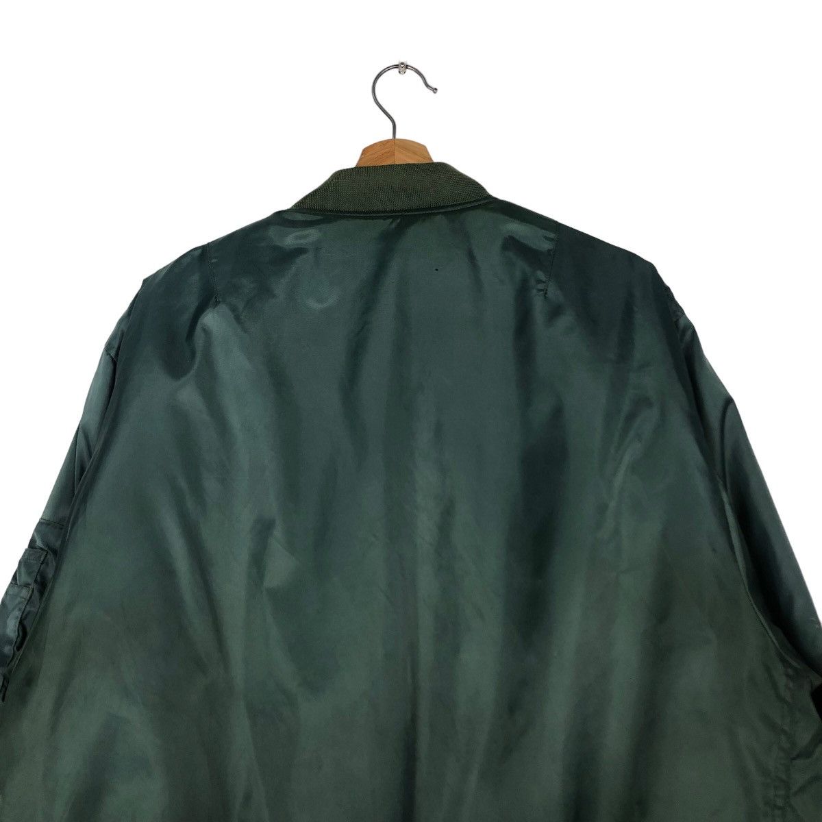 Japanese Brand 🔥Riot Riot Vintage Fly Bomber Jacket World Island Japan Size US L / EU 52-54 / 3 - 9 Thumbnail