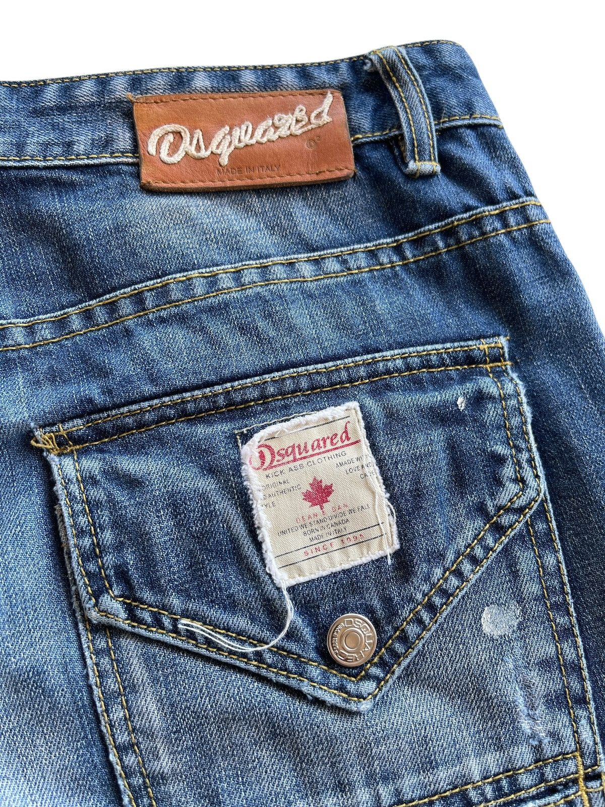 Dsquared2 Dsquared2 Distressed Denim Size US 34 / EU 50 - 10 Thumbnail