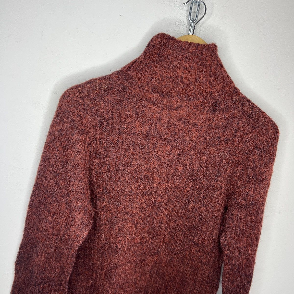 Dolce & Gabbana Dolce & Gabbana Y2K Wool Knit Rib Golf Sweater Cardigan Size M / US 6-8 / IT 42-44 - 9 Thumbnail