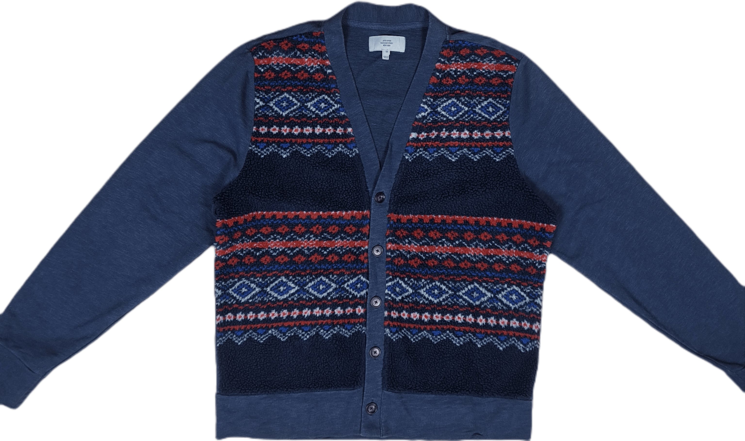 Jack Spade Jack Spade Fair Isle Pattern Cardigan Size US M / EU 48-50 / 2 - 1 Thumbnail