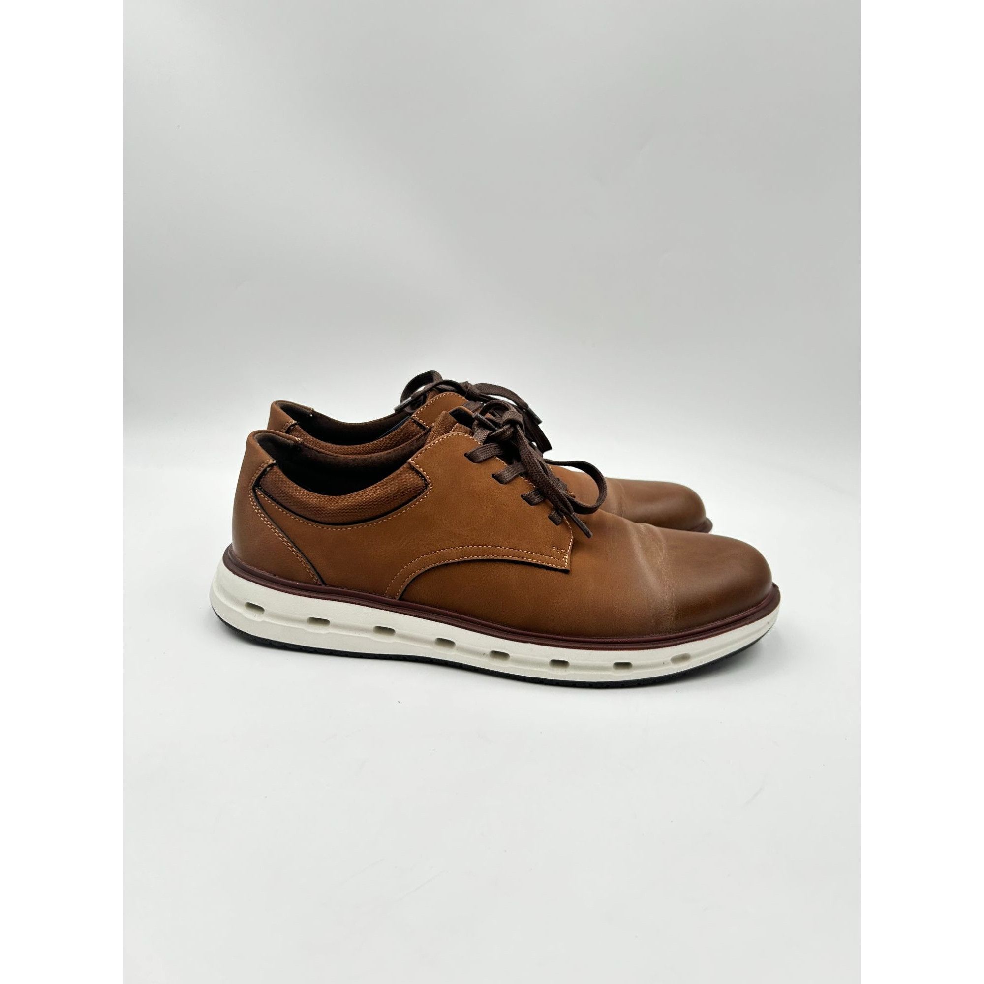 Other Lands’ End Sport Oxford Men’s 10.5 Dark Tan Lace Up Casual C Size US 10.5 / EU 43-44 - 1 Thumbnail