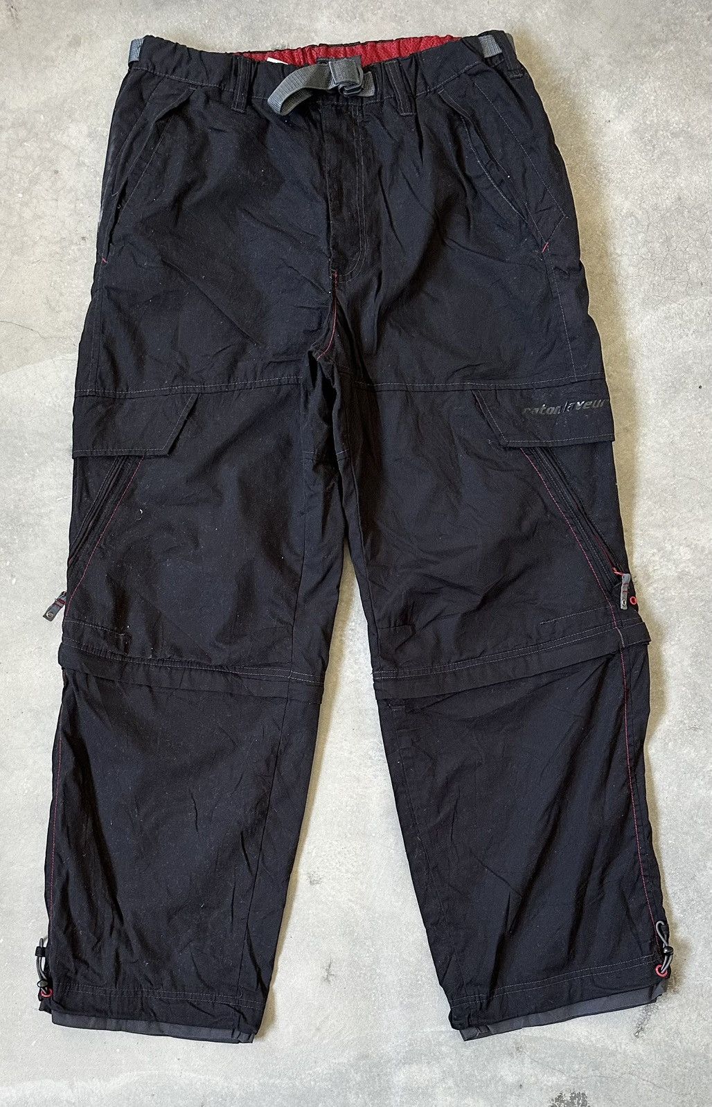 Japanese Brand VINTAGE RATONLAVUERE TACTICAL CARGO PANT Size US 34 / EU 50 - 1 Thumbnail