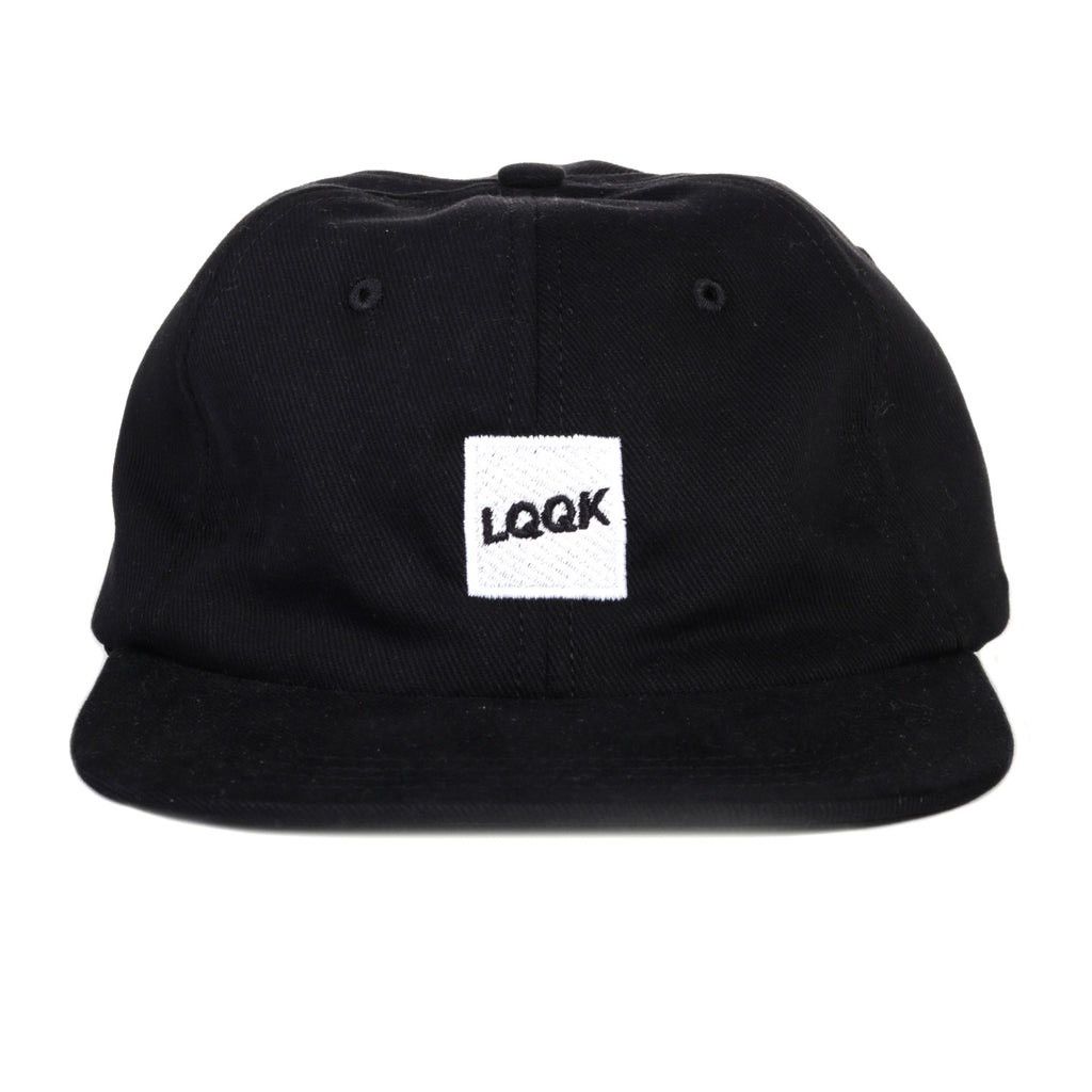 Lqqk Studios LQQK STUDIO BLACK COTTON TWILL LOGO CAP | Grailed