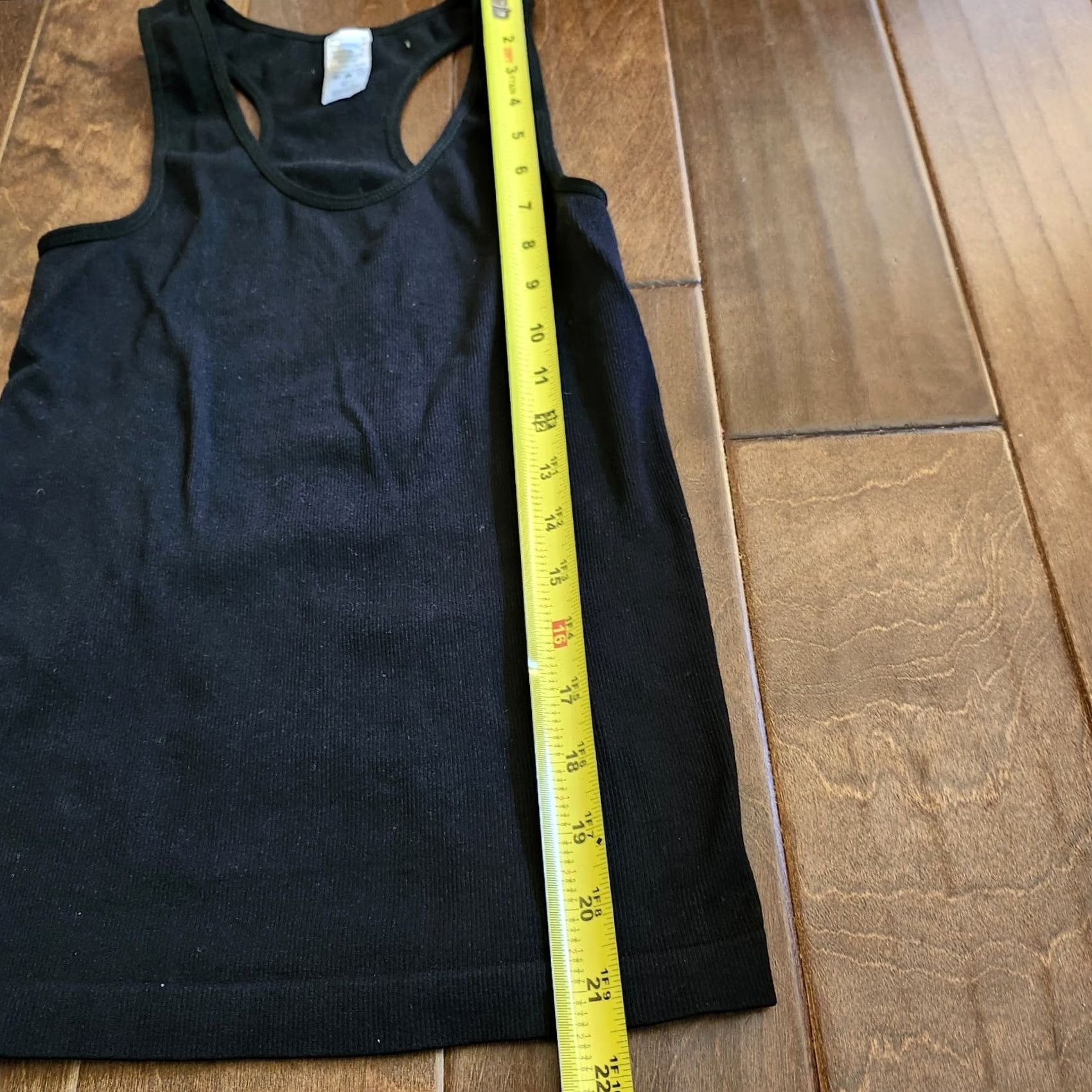 Vintage Prime Cut Juniors Black Tank Top - M/L Size M / US 6-8 / IT 42-44 - 7 Thumbnail