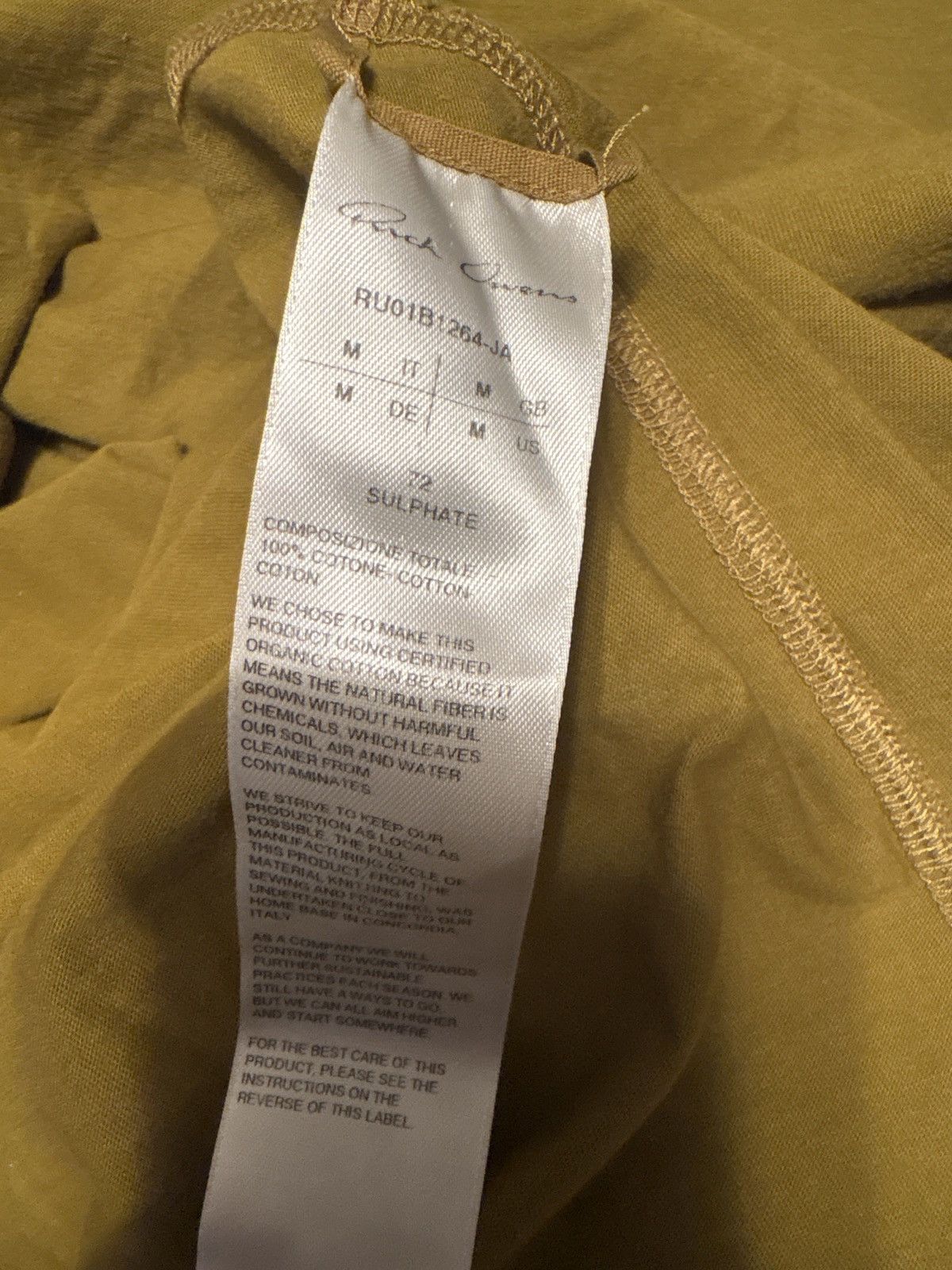Rick Owens Rick owens Size US M / EU 48-50 / 2 - 6 Thumbnail