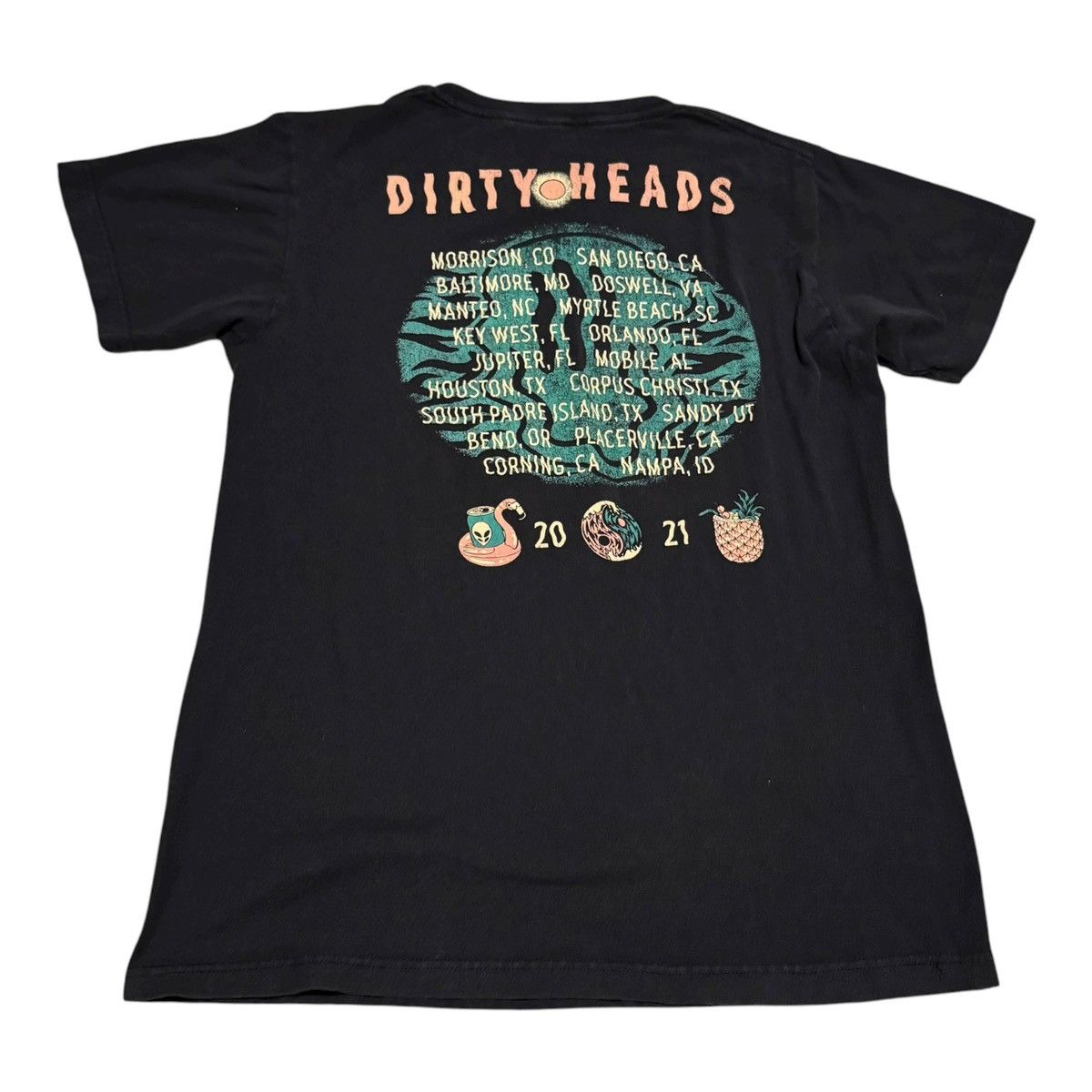 Other Dirty Heads Cotton 2021 Tour Music Band Shirt Men's Small Size US S / EU 44-46 / 1 - 3 Thumbnail