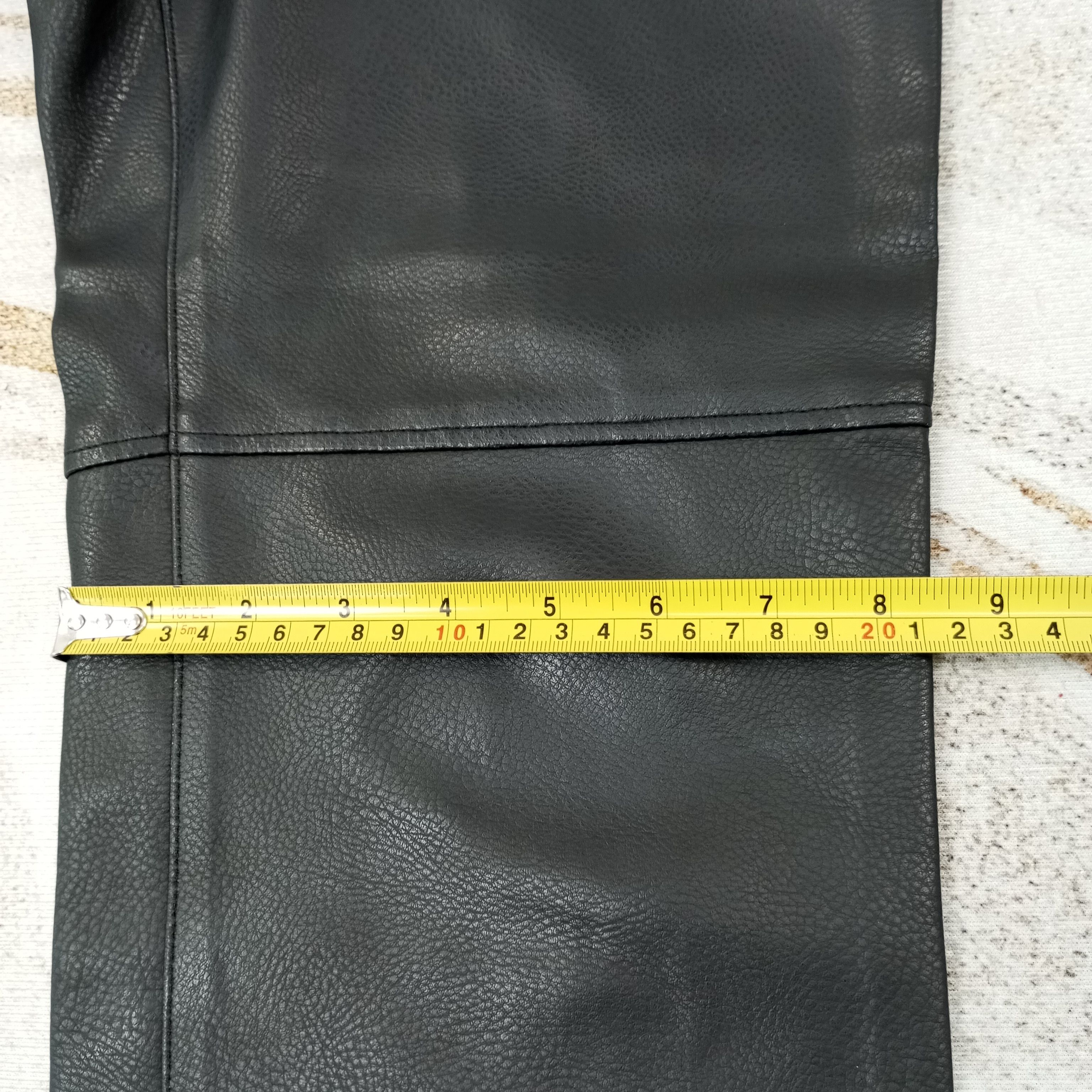 Marella Marella Tricot Leather Pants c235n38 Size 28" / US 6 / IT 42 - 9 Thumbnail