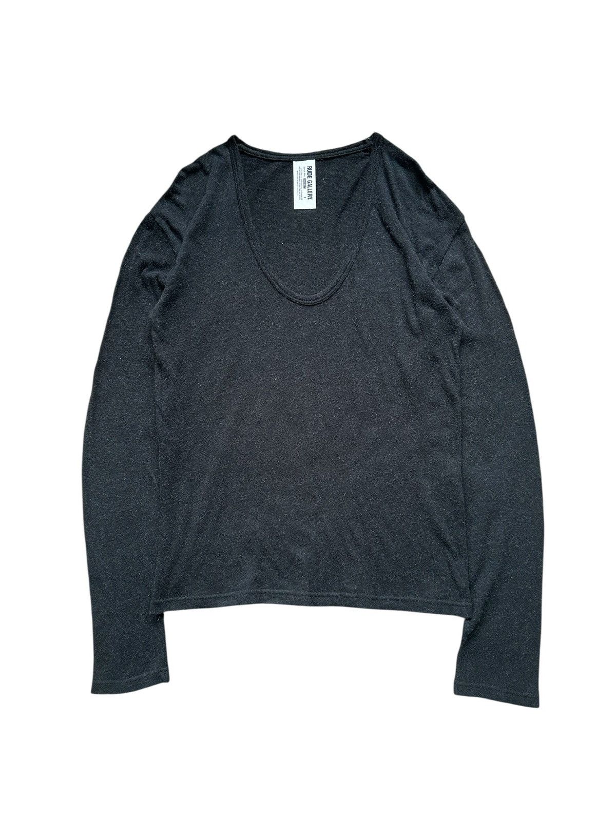RUDE GALLERY 00’s Rude Gallery wool blend mesh long sleeve Size US M / EU 48-50 / 2 - 1 Thumbnail