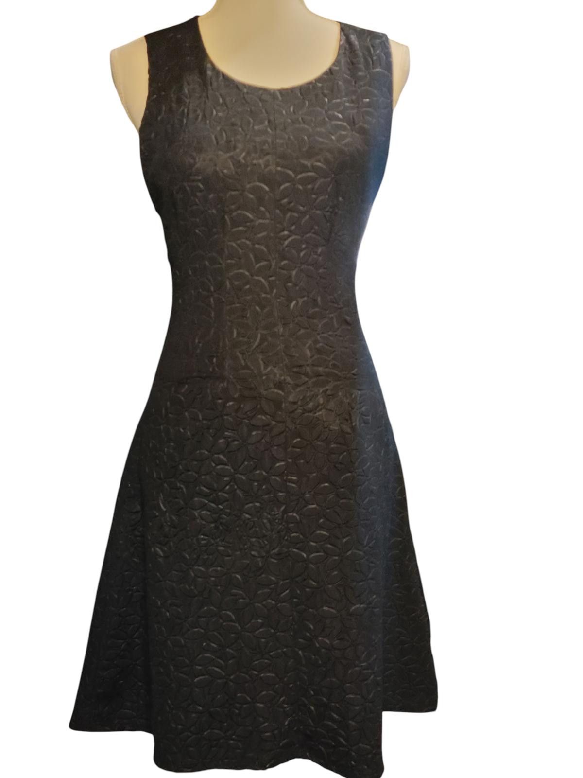 Marvel Comics Maeve by Anthropologie Black Sleeveless Midi Dress Size S / US 4 / IT 40 - 3 Thumbnail