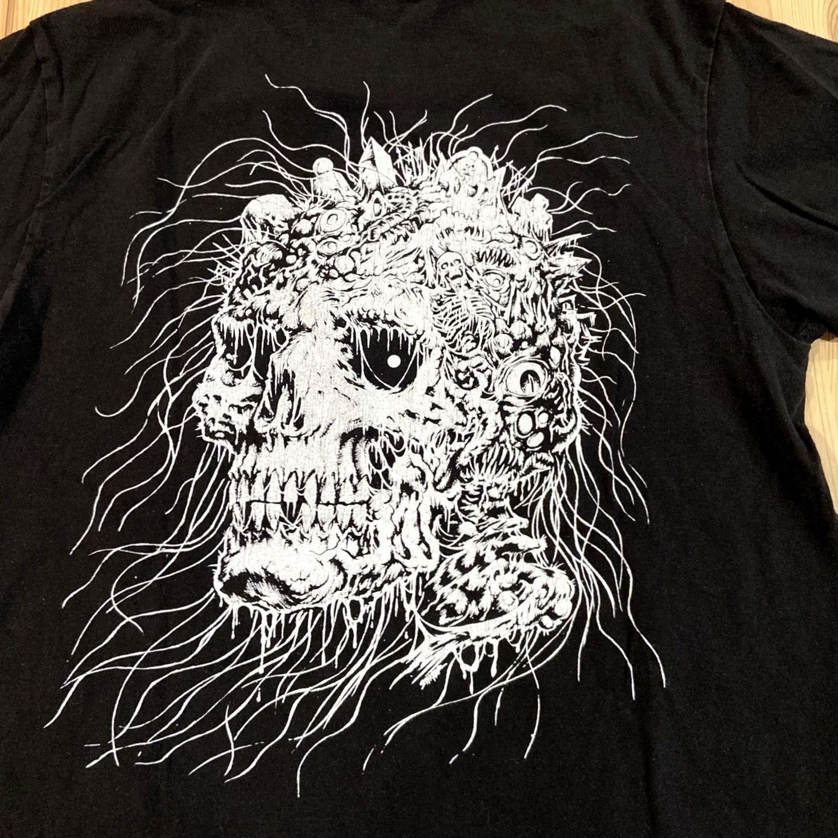 Vintage VINTAGE? No — Creature Brand T Shirt Zombie Head Metal Grunge Horror Medium Size US M / EU 48-50 / 2 - 7 Thumbnail