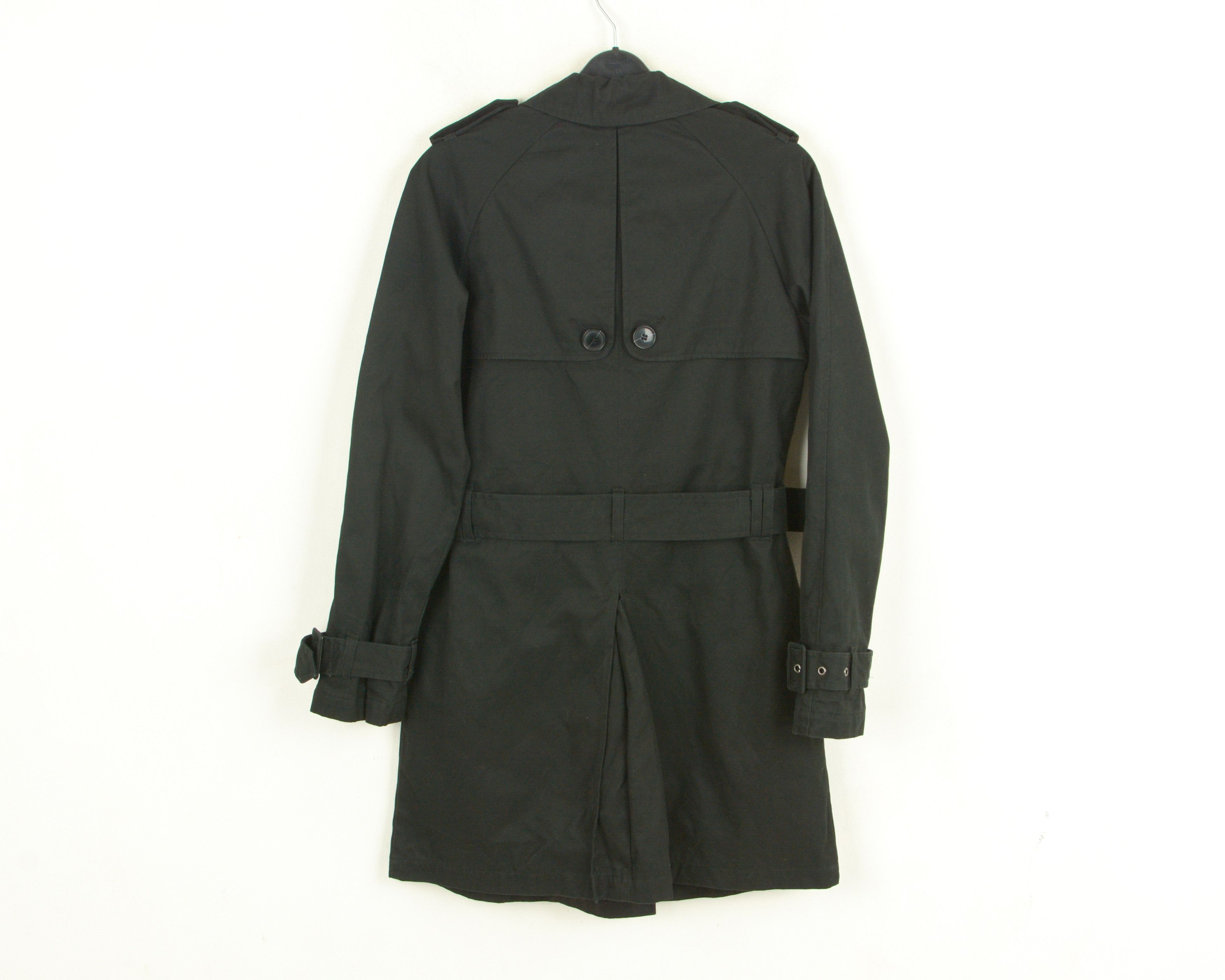 Ben Sherman Signature Women XS Trench Coat Double Breasted Belted Jacket Size XS / US 0-2 / IT 36-38 - 4 Thumbnail