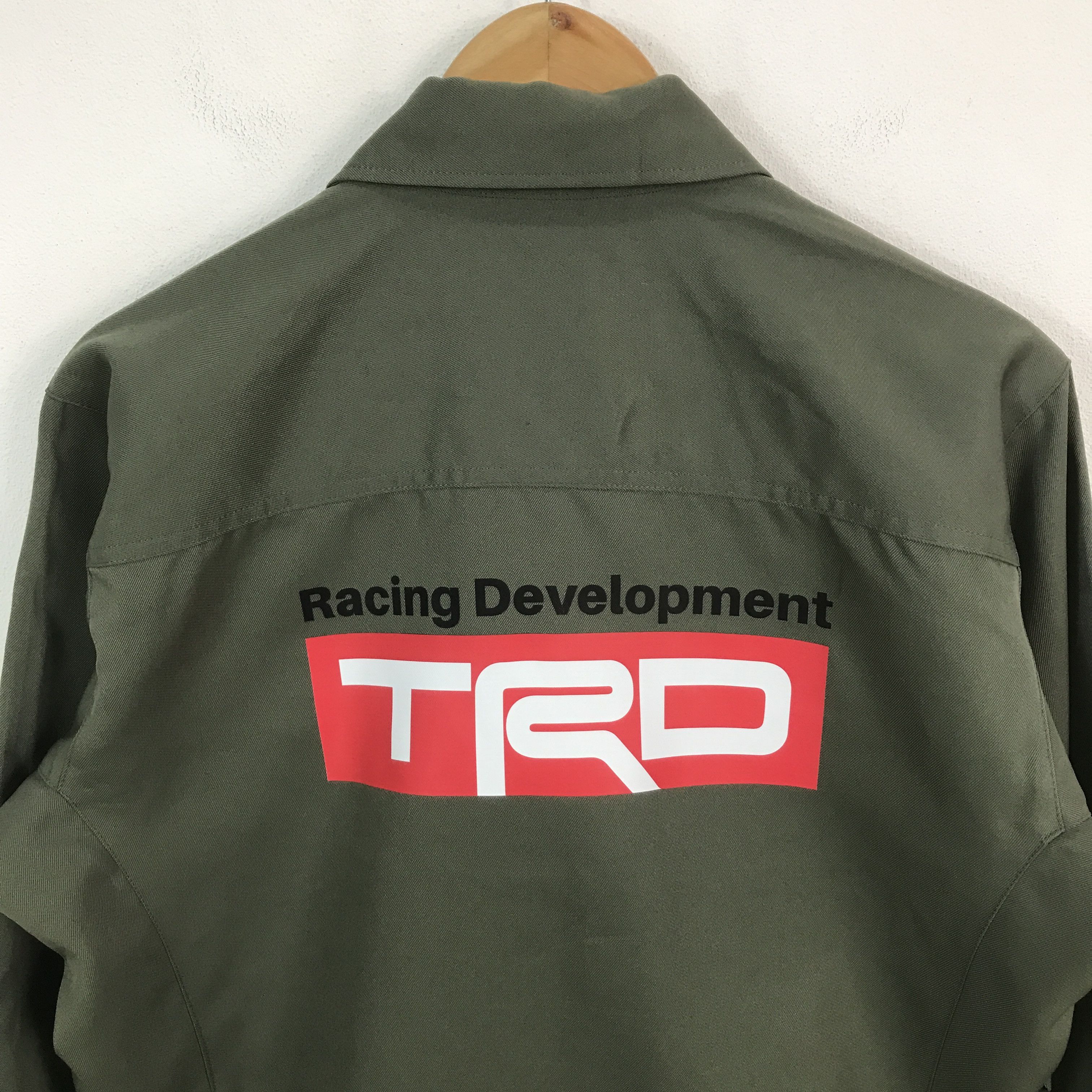 Japanese Brand Vtg Toyota x Trd racing development Japan uniform jacket Size US L / EU 52-54 / 3 - 4 Thumbnail