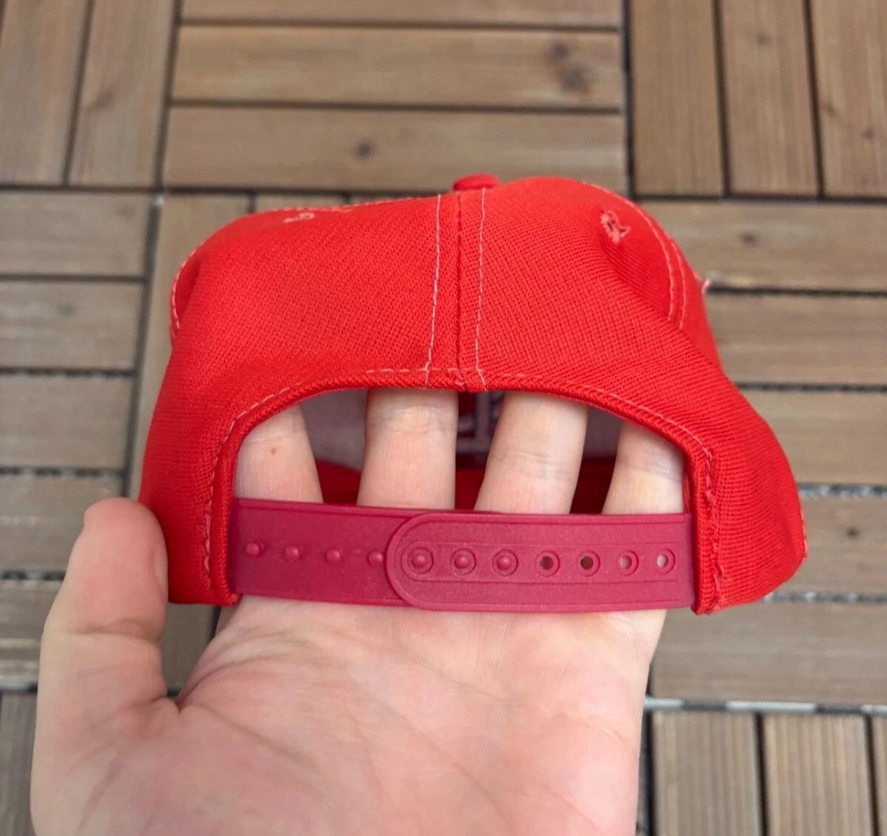 MLB × Vintage St. Louis Cardinals Vintage Red Snap Back Hat Cap Size ONE SIZE - 4 Thumbnail