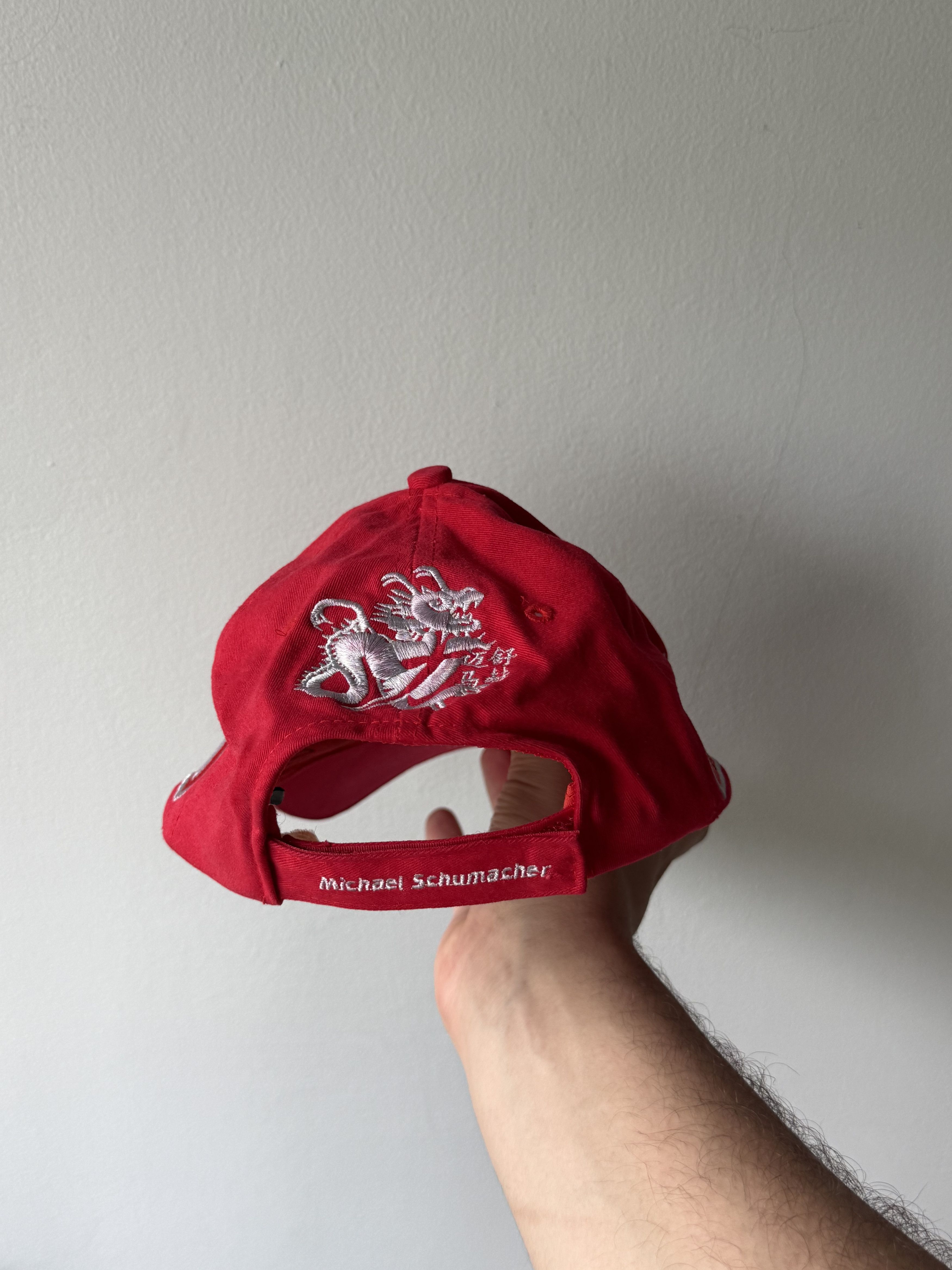 Formula 1 Vtg Michael Schumacher Ferrari F1 World Champion Racing Cap Size ONE SIZE - 4 Thumbnail