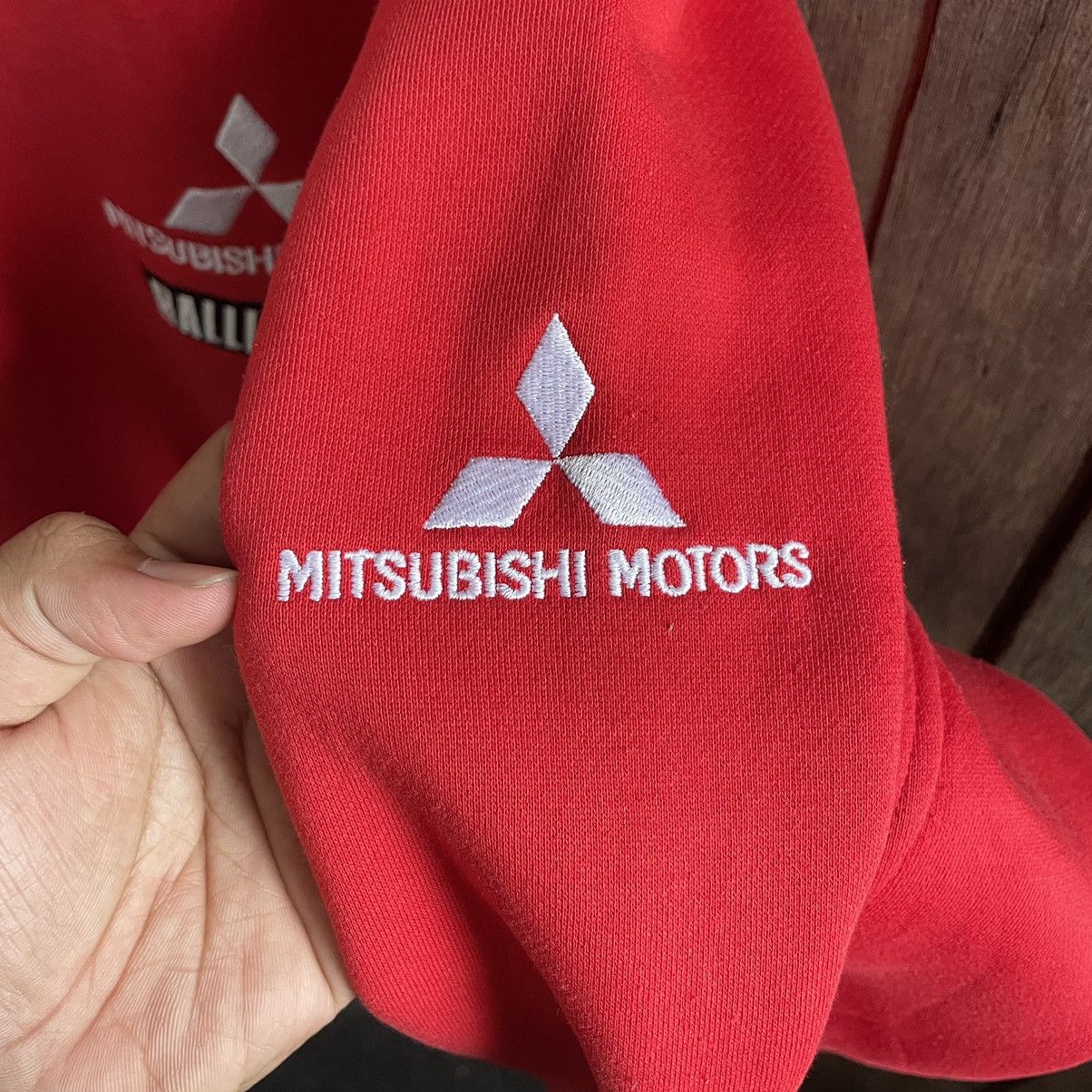 Vintage Vintage Mitsubishi Ralliart Half zipper Sweatshirt Size US XL / EU 56 / 4 - 5 Thumbnail