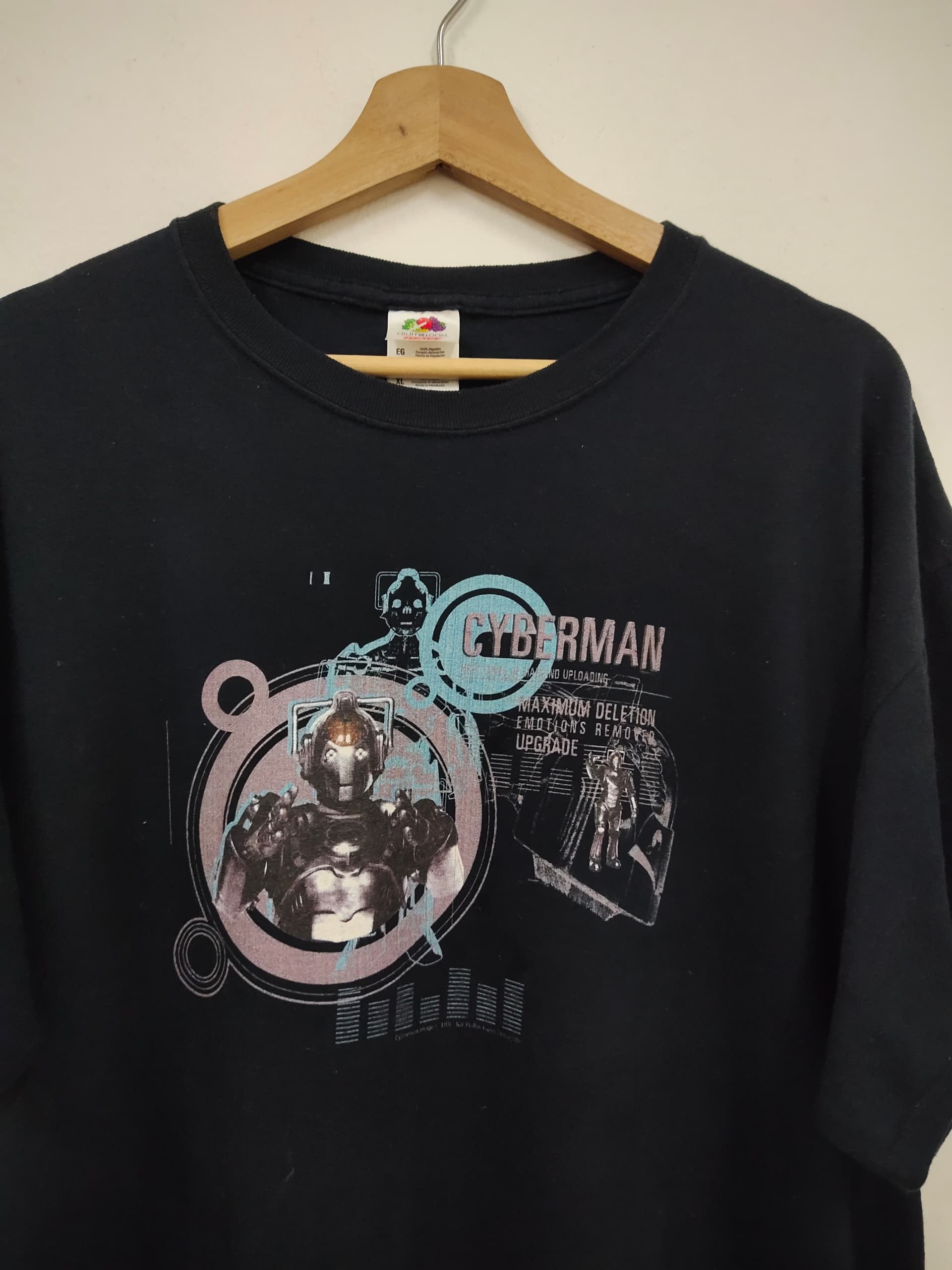 Vintage Vintage Cyberman Promo t shirt Movie Dr Who Size US L / EU 52-54 / 3 - 3 Thumbnail
