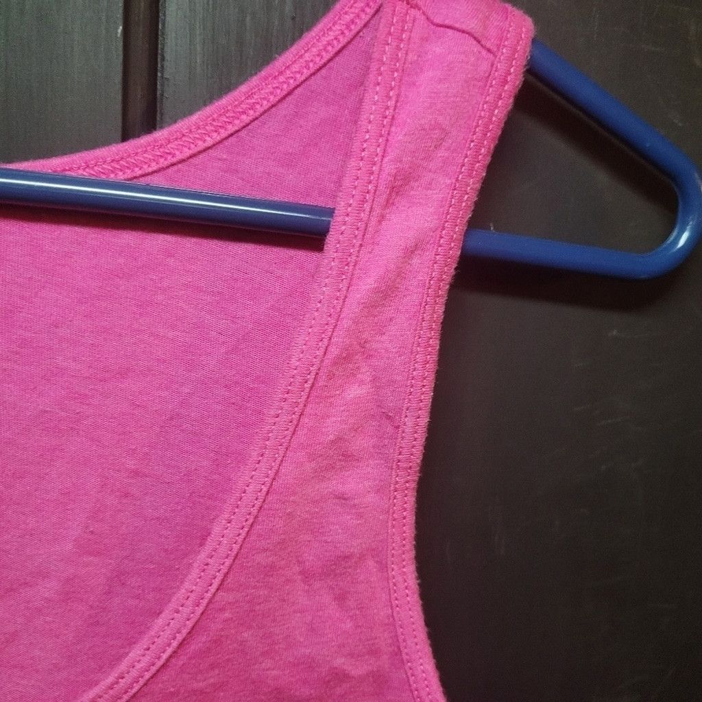 American Eagle Outfitters American Eagle Outfitters, cropped tank top, pink, euc, XS Size XS / US 0-2 / IT 36-38 - 5 Thumbnail