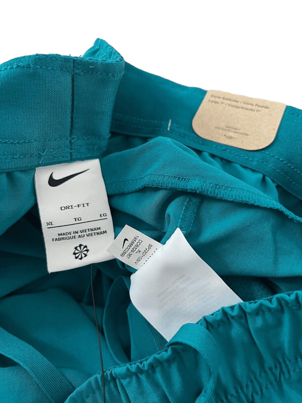 Nike Nike DD8329-367 Advantage 7" Tennis Shorts Bright Spruce XL Size US 36 / EU 52 - 4 Thumbnail