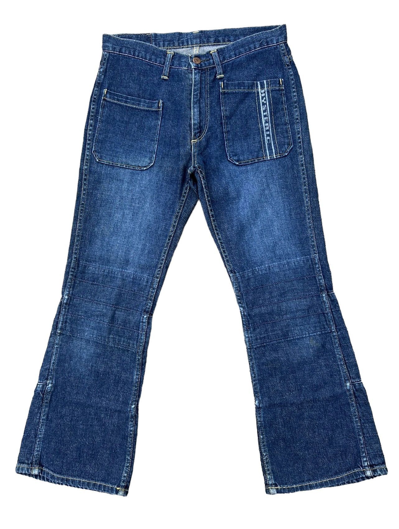 HYSTERIC GLAMOUR HG Patch denime pants