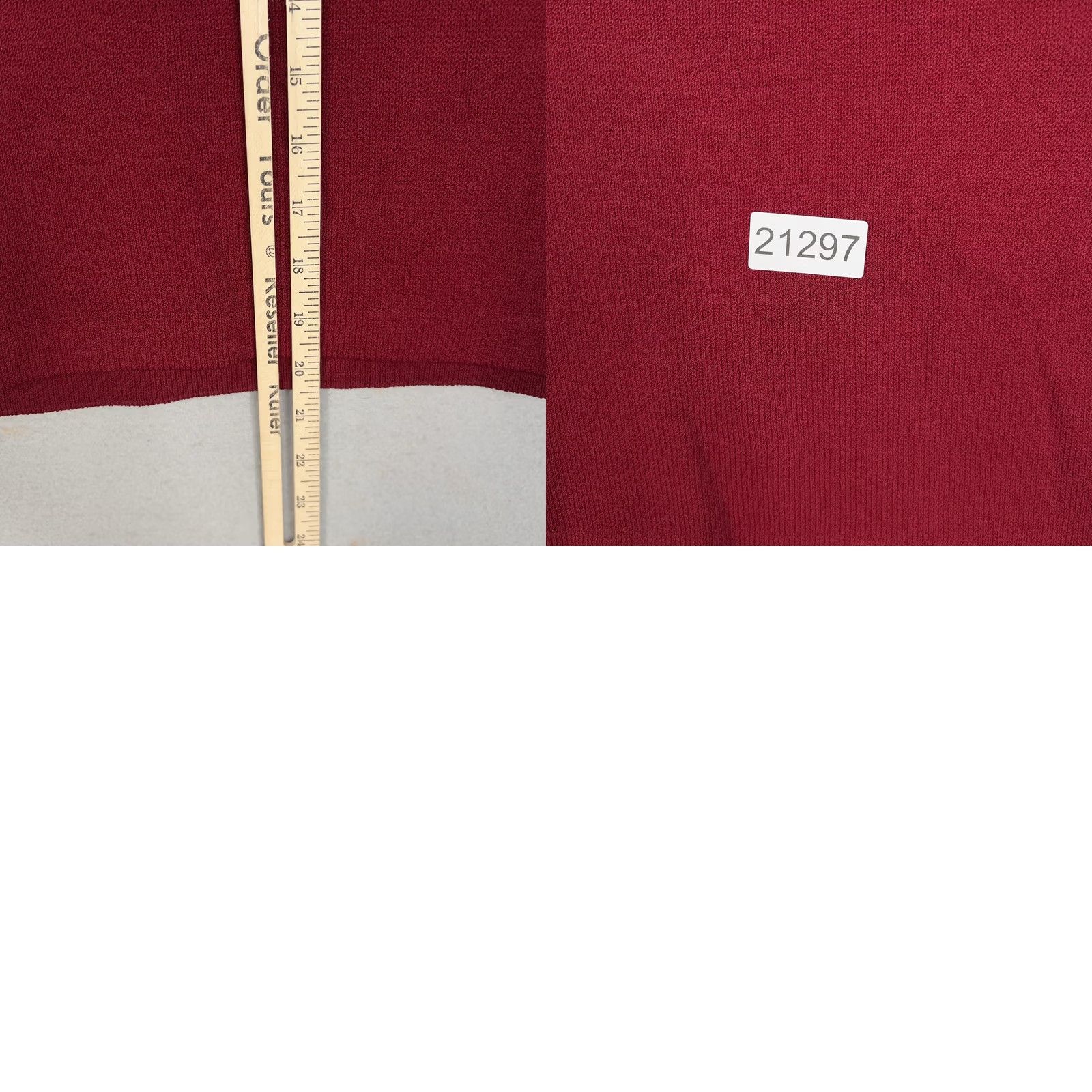 St. John St John Sweater Tank Womens Medium Red Santana Knit Minimal Capsule Luxe USA Size M / US 6-8 / IT 42-44 - 9 Thumbnail