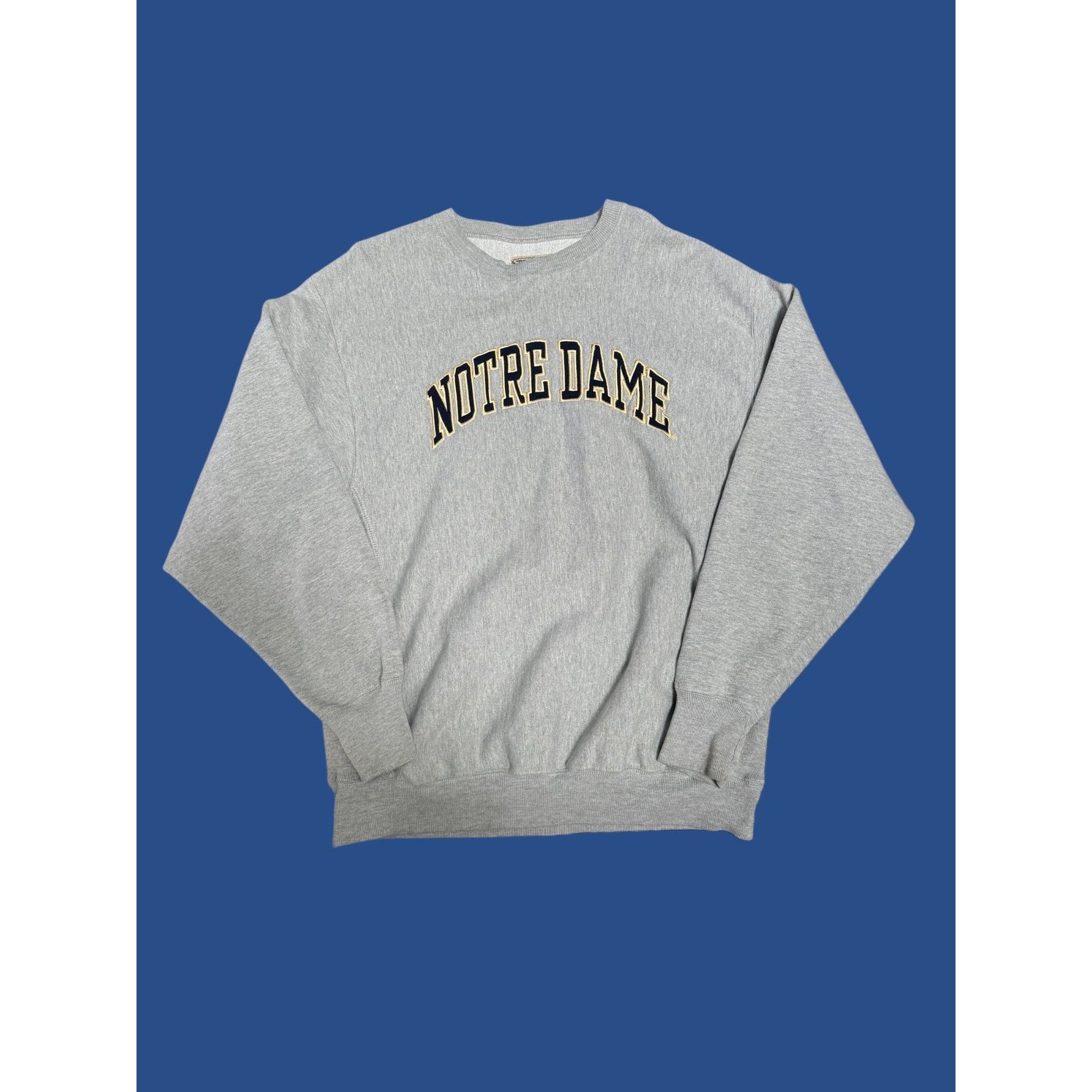 Other Vintage Notre Dame Crew Neck Size US XL / EU 56 / 4 - 1 Thumbnail