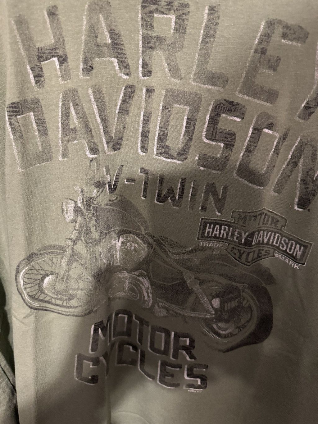 Harley Davidson Harley-Davidson TShirt Seattle Men Sz XL Green Marysville WA Size US XL / EU 56 / 4 - 6 Thumbnail