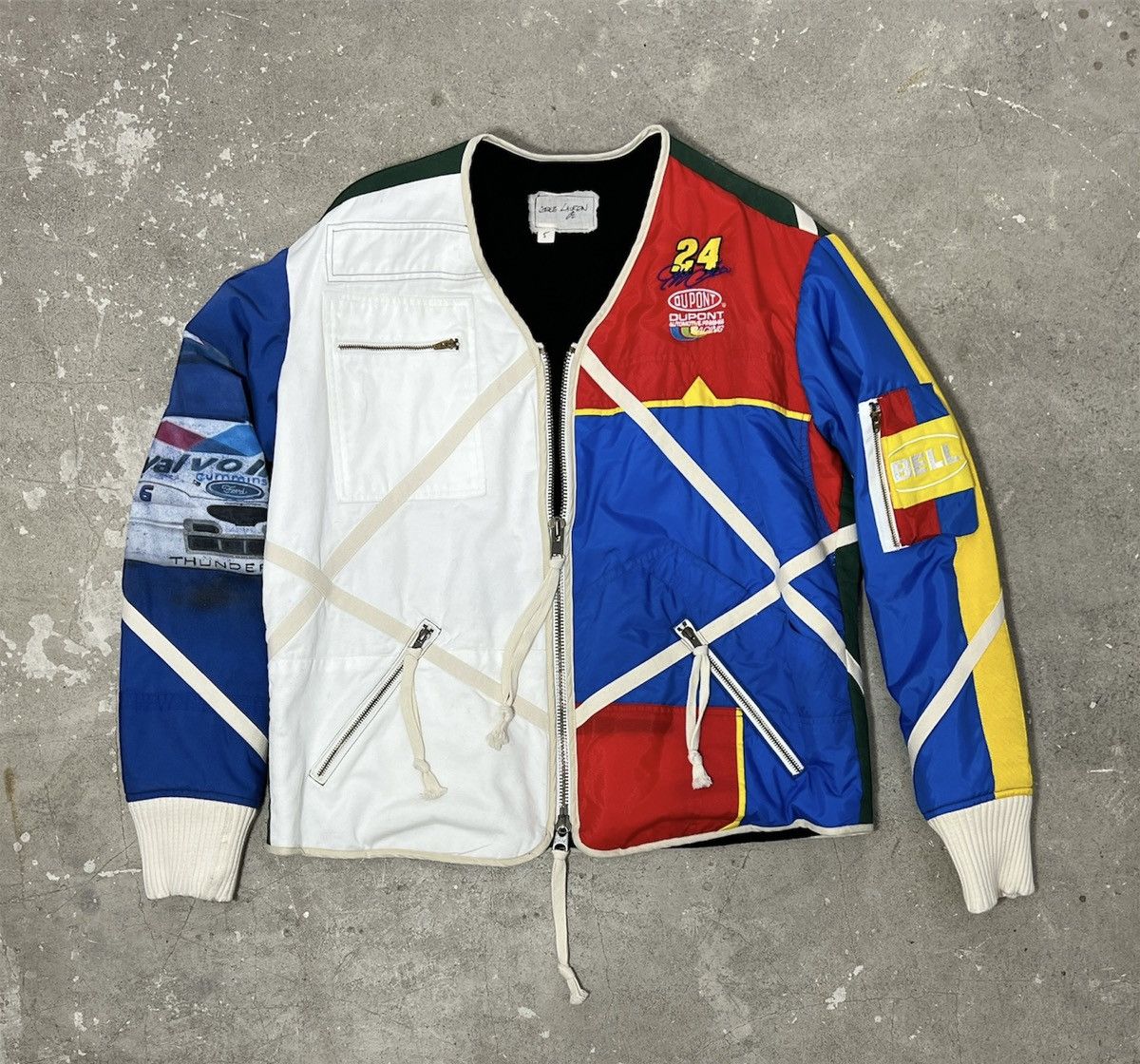 Greg Lauren GREG LAUREN MOTO BOMBER JACKET Size US S / EU 44-46 / 1 - 1 Thumbnail