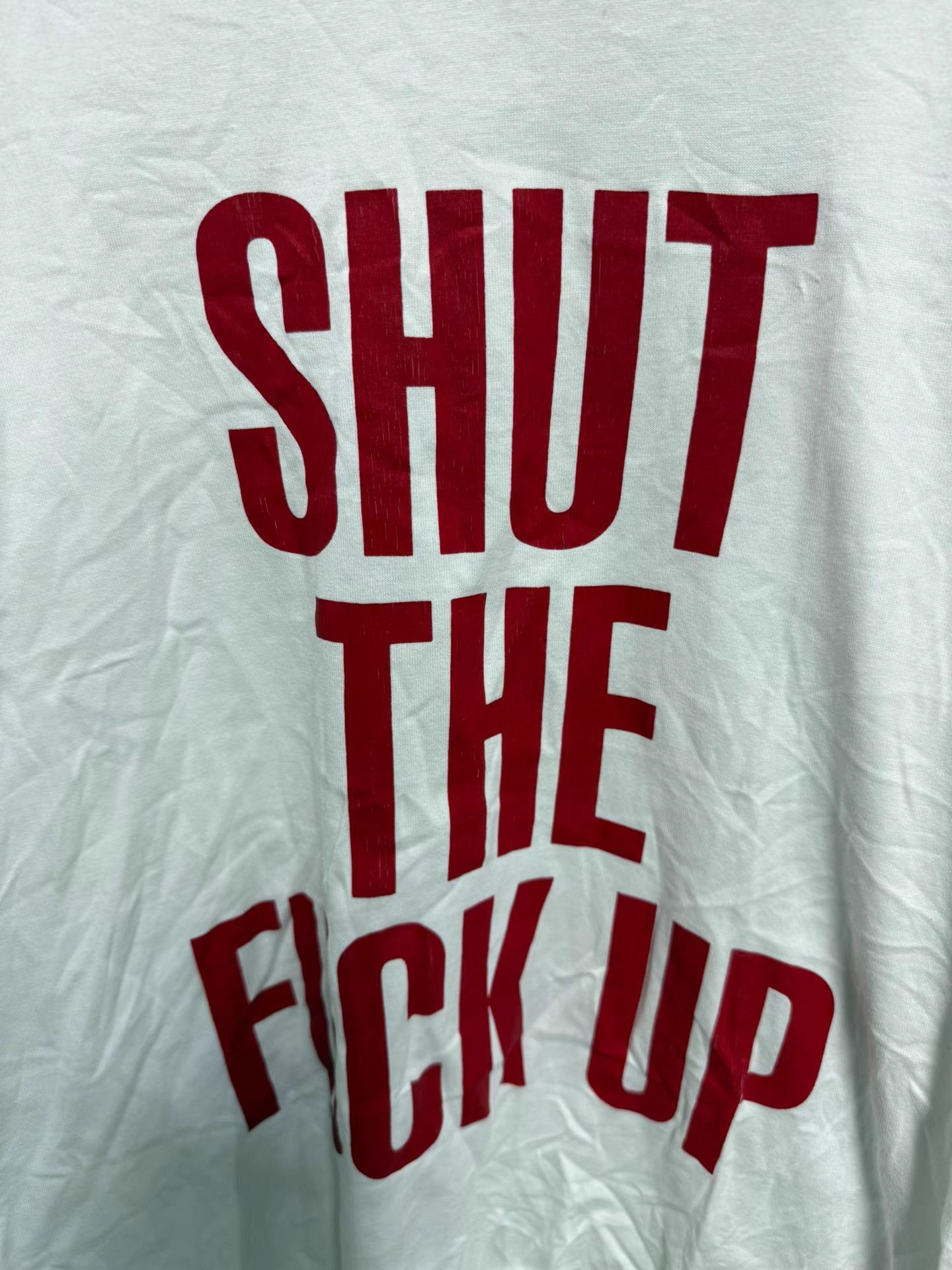 Number (N)ine NUMBER (N)ine 06SS SHUT THE FUXK UP K20 Size US L / EU 52-54 / 3 - 2 Thumbnail