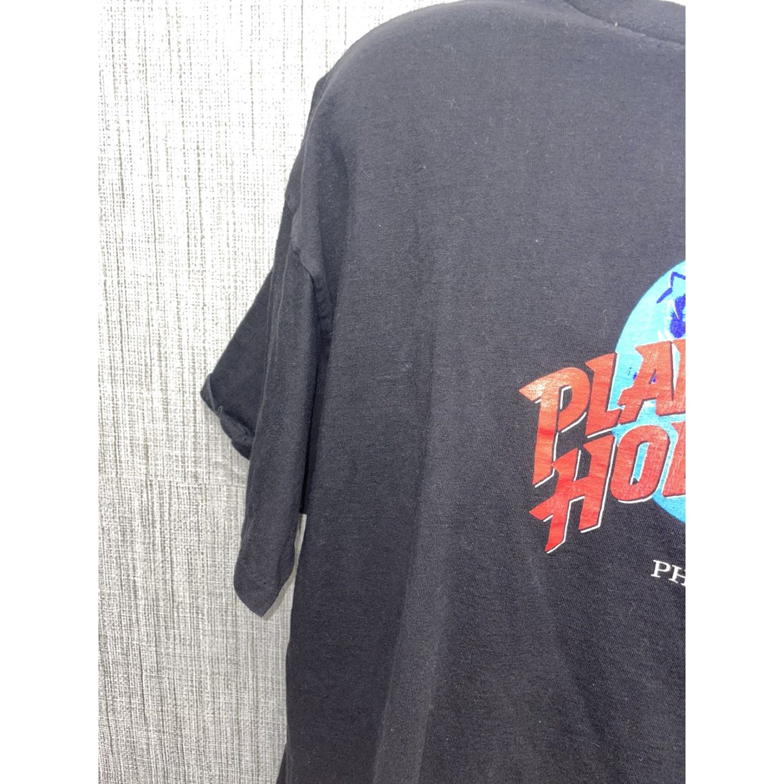 Planet Hollywood VINTAGE Planet Hollywood USA Black Graphic T-Shirt Men 2XL Grande Mens Size US XXL / EU 58 / 5 - 3 Thumbnail