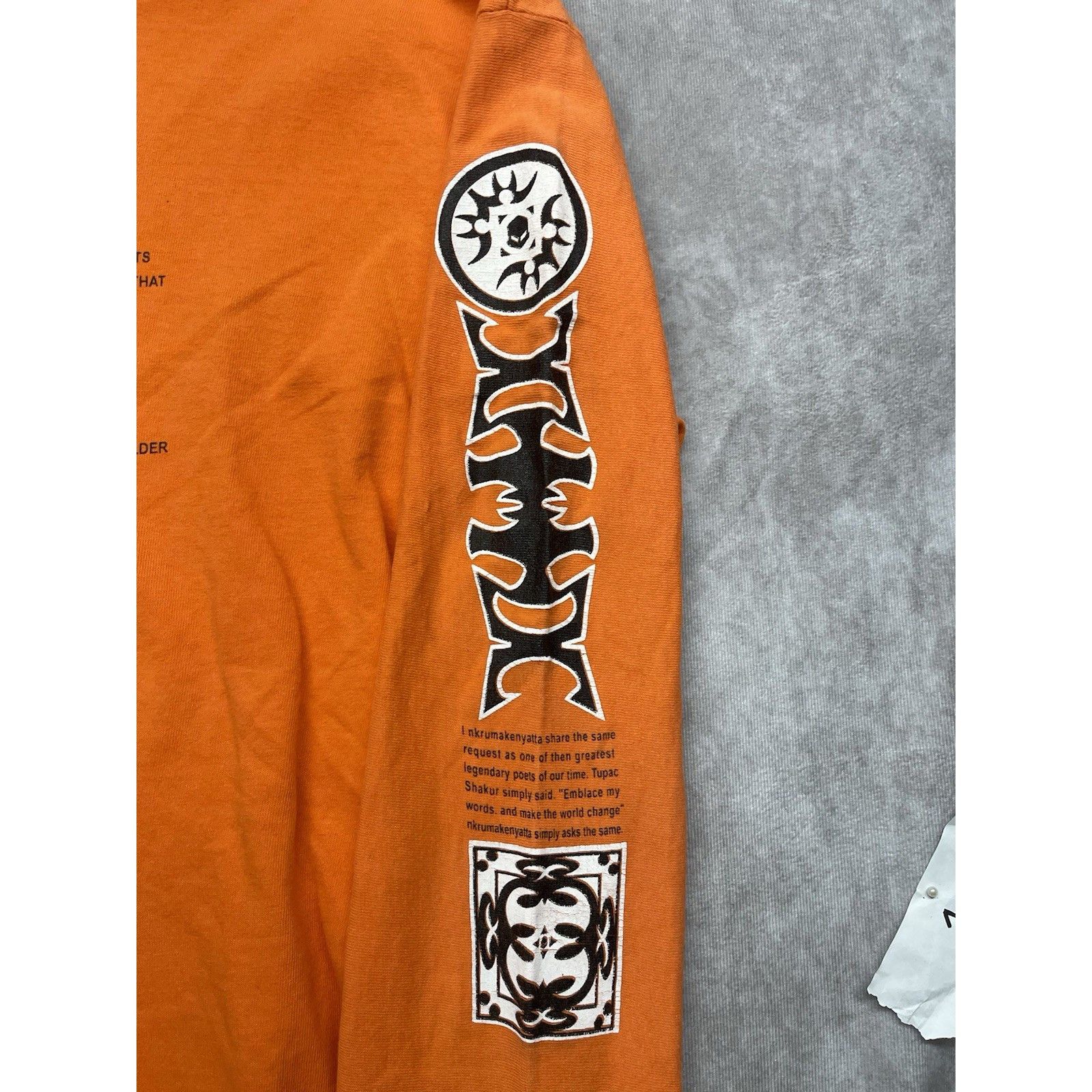 Other RARE Vtg 90s DaLinkWent Wear I Stand Alone Longsleeve T Tupa Size US XL / EU 56 / 4 - 7 Thumbnail