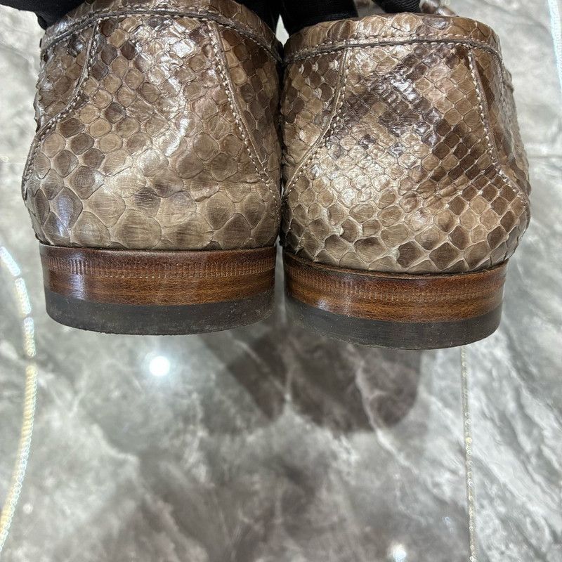 Gucci Gucci Classic Crocodile Loafers in Brown - Size US 9 / EU 42 - 3 Thumbnail