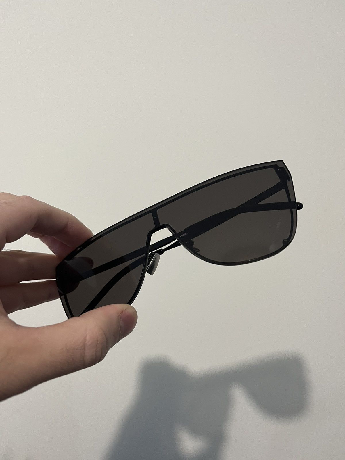 Saint Laurent Paris Saint Laurent Mask Sunglasses Size ONE SIZE - 3 Thumbnail