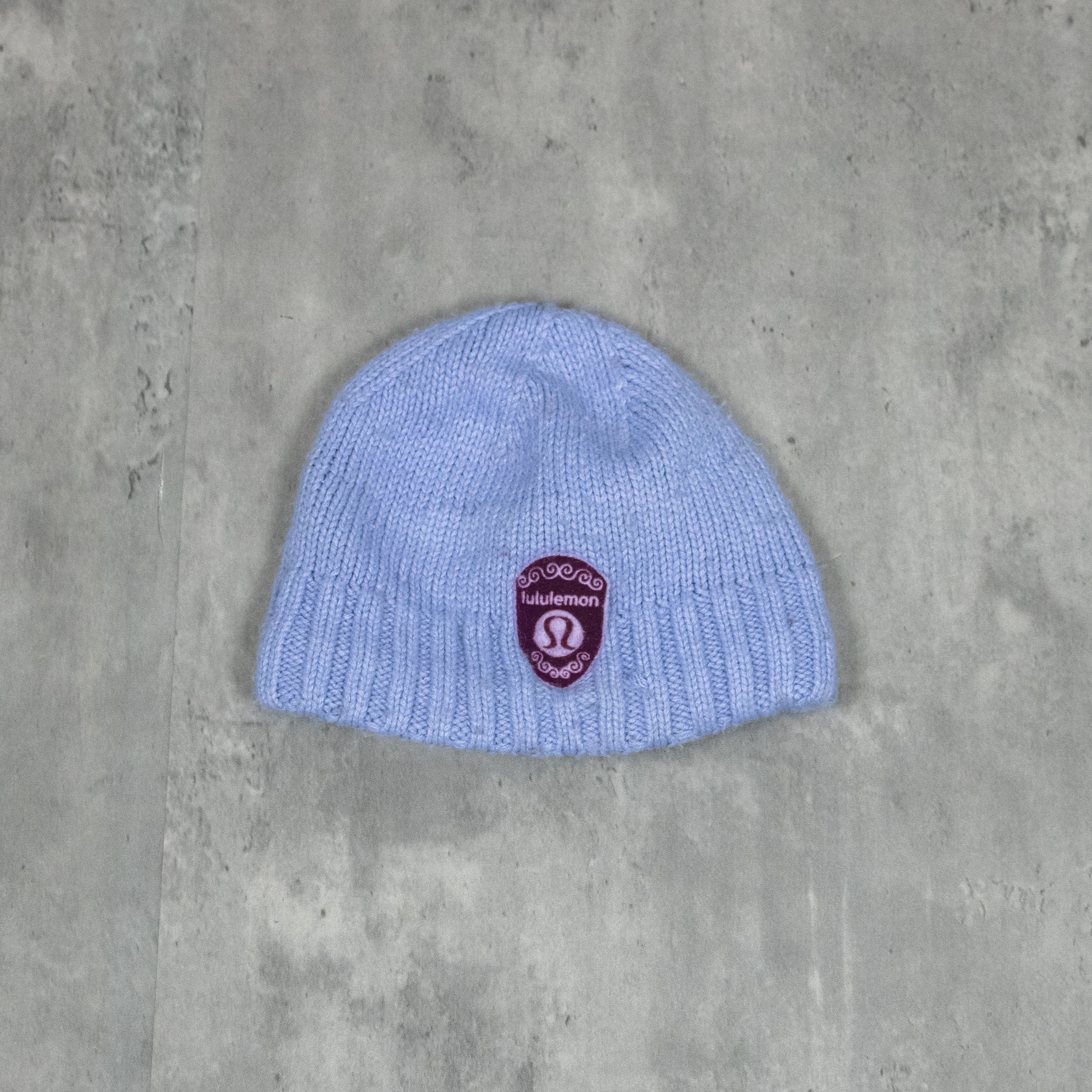 Lululemon Vintage VTG Y2K 2000's Lululemon Purple Knitted Toque Beenie Size ONE SIZE - 1 Thumbnail