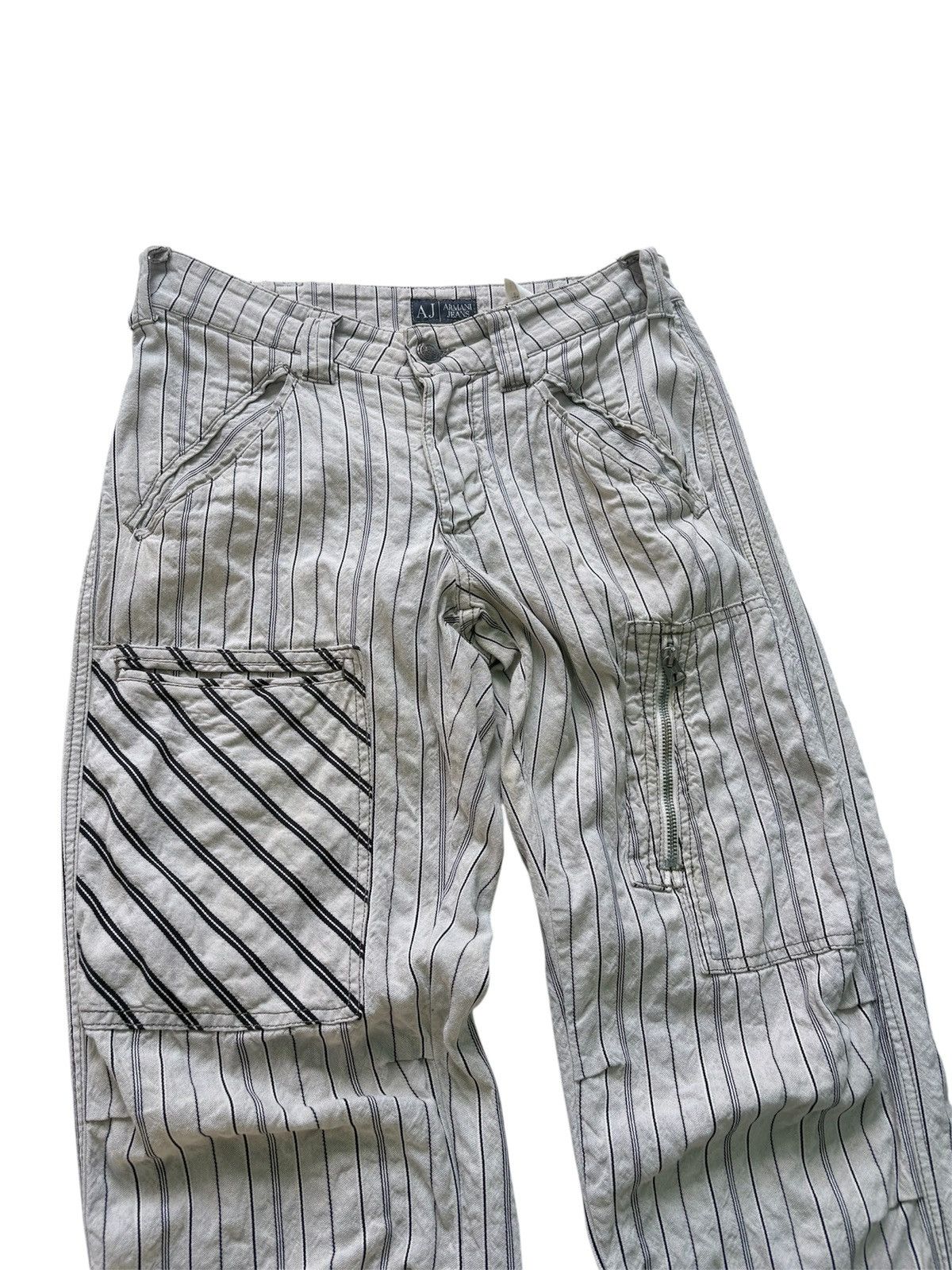 Giorgio Armani Vintage Armani Jeans Linen Trousers Size US 30 / EU 46 - 3 Thumbnail