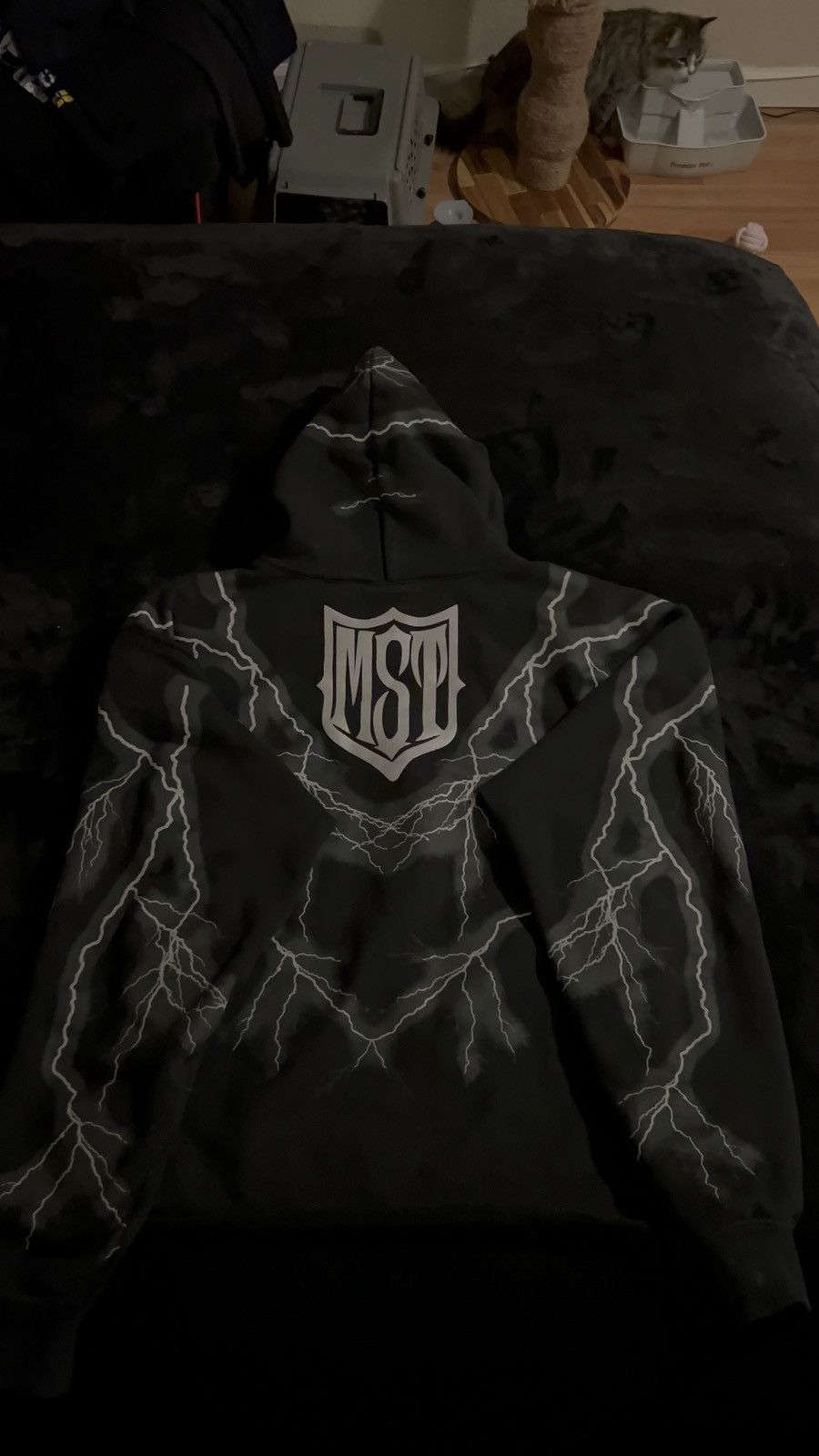 Missing Since Thursday MST black lighting hoodie Size US M / EU 48-50 / 2 - 4 Thumbnail