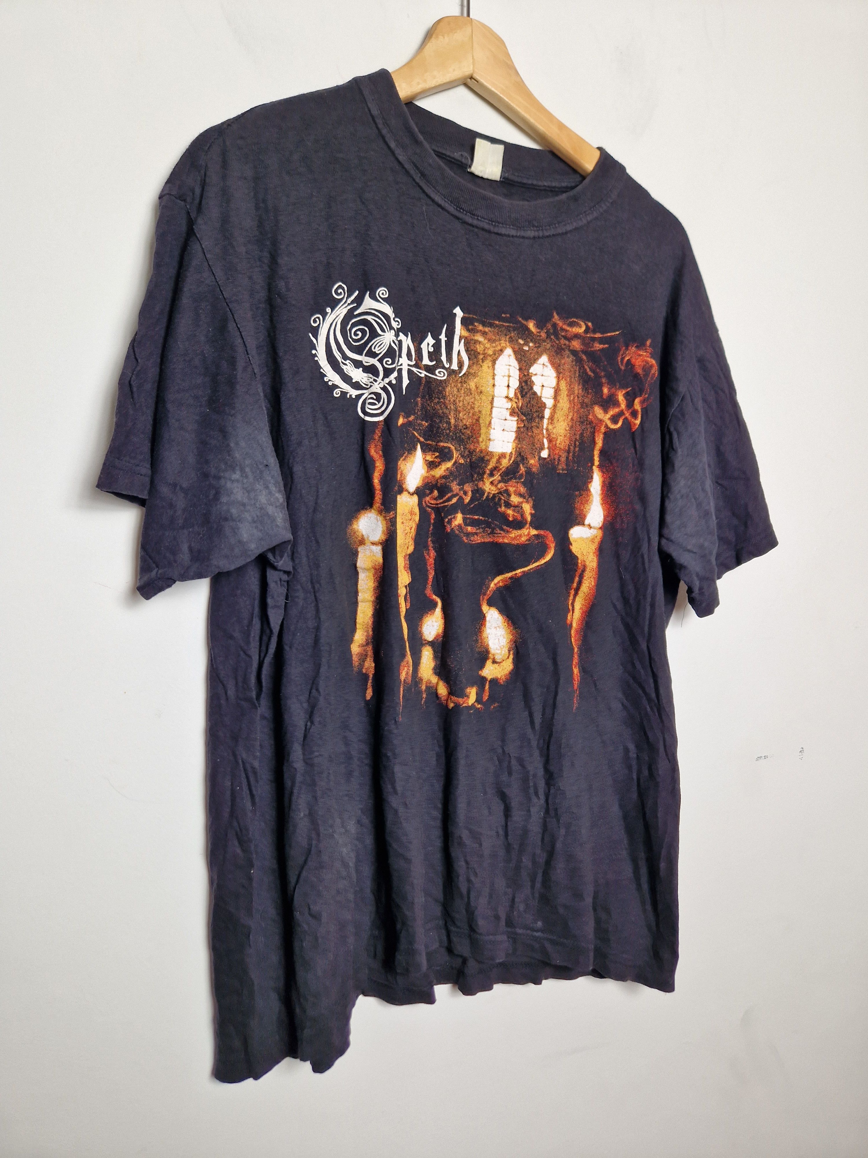 Band Tees Vintage Opeth Ghost Reveries Double Side d Band Tshirt 2005 Size US L / EU 52-54 / 3 - 3 Thumbnail