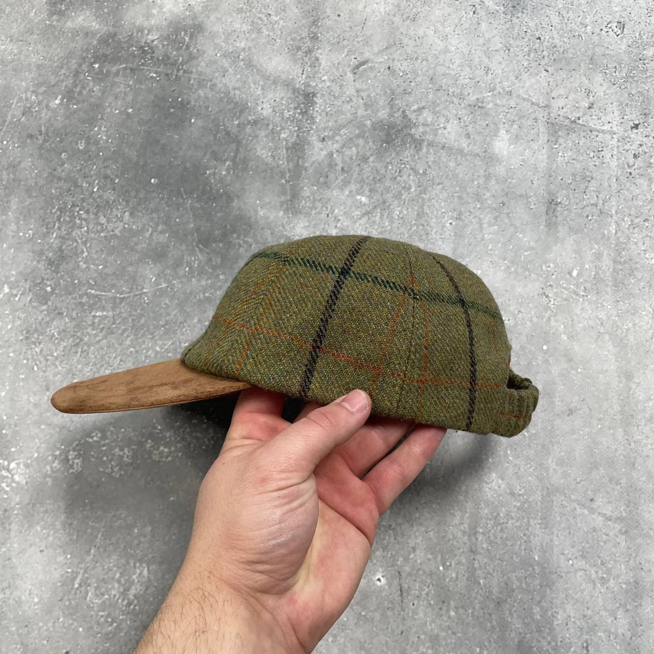 Other Vintage Cousins of Cheltenham Wool Baseball Cap Green/ Brown Size ONE SIZE - 2 Thumbnail